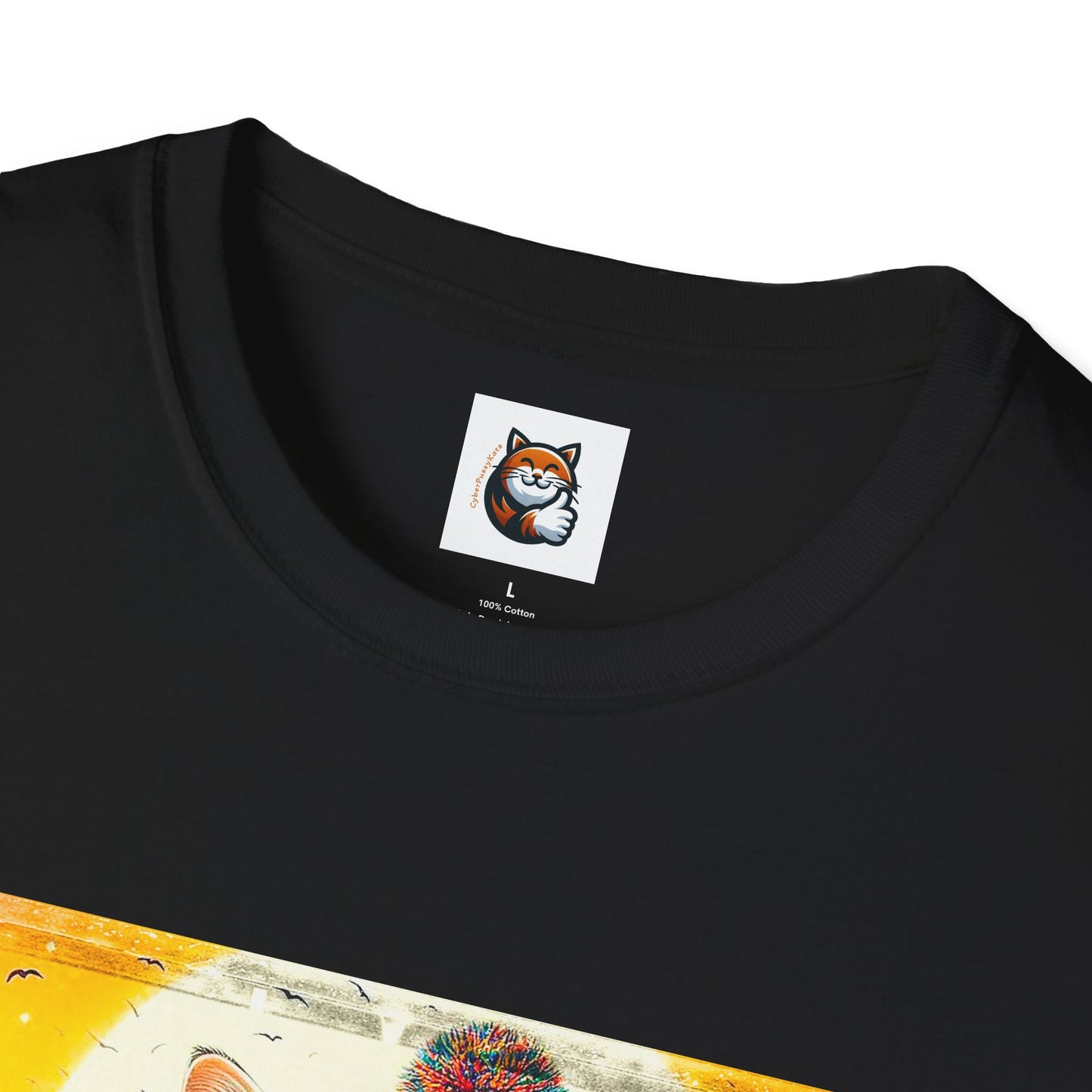 Domestic Cat Unisex Softstyle T-Shirt