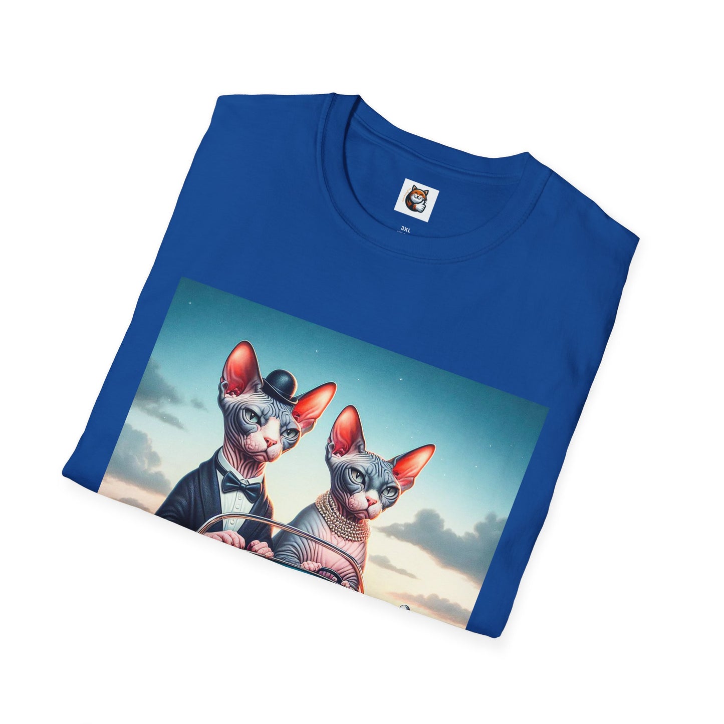 Wacky Sphynx Cat friends driving