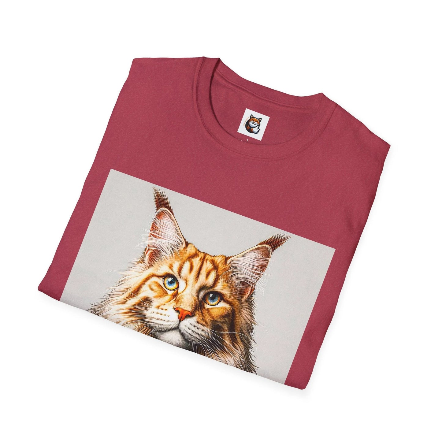 Maine Coon Unisex Softstyle T-Shirt by Printify