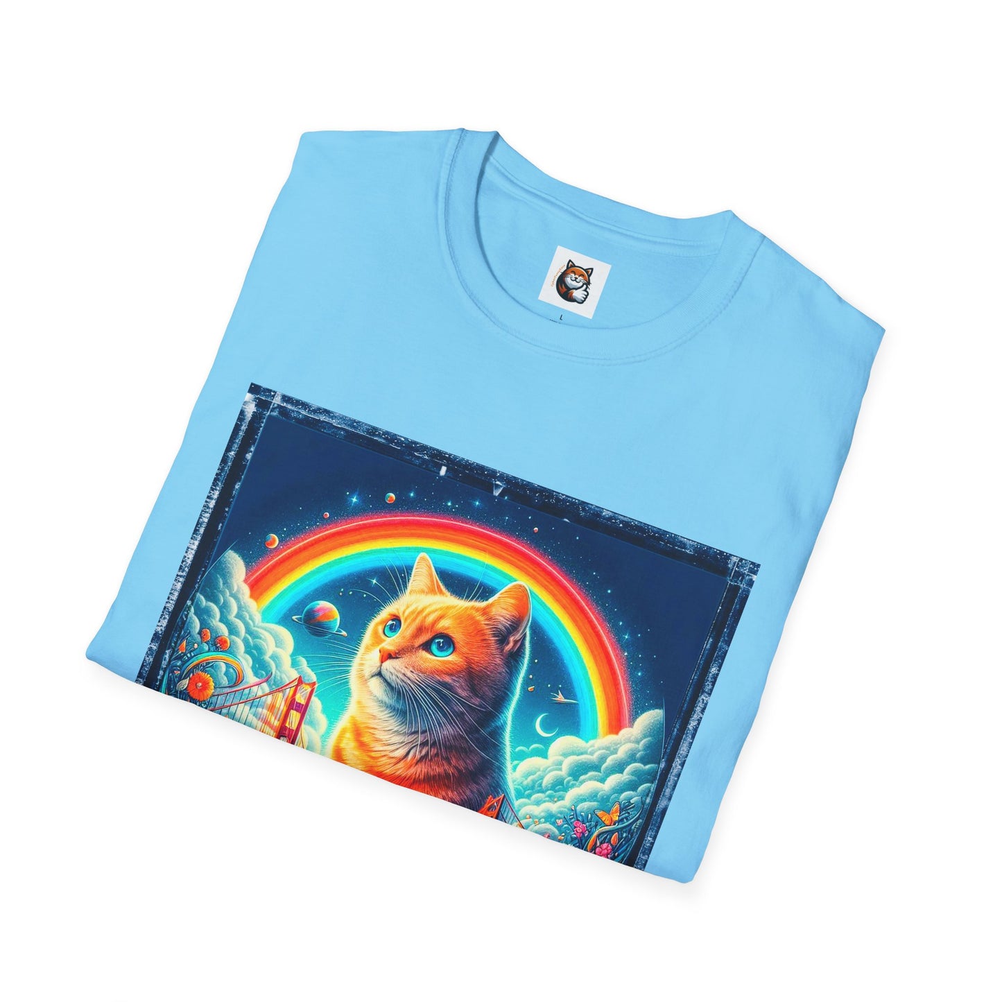 Domestic Cat Unisex Softstyle T-Shirt