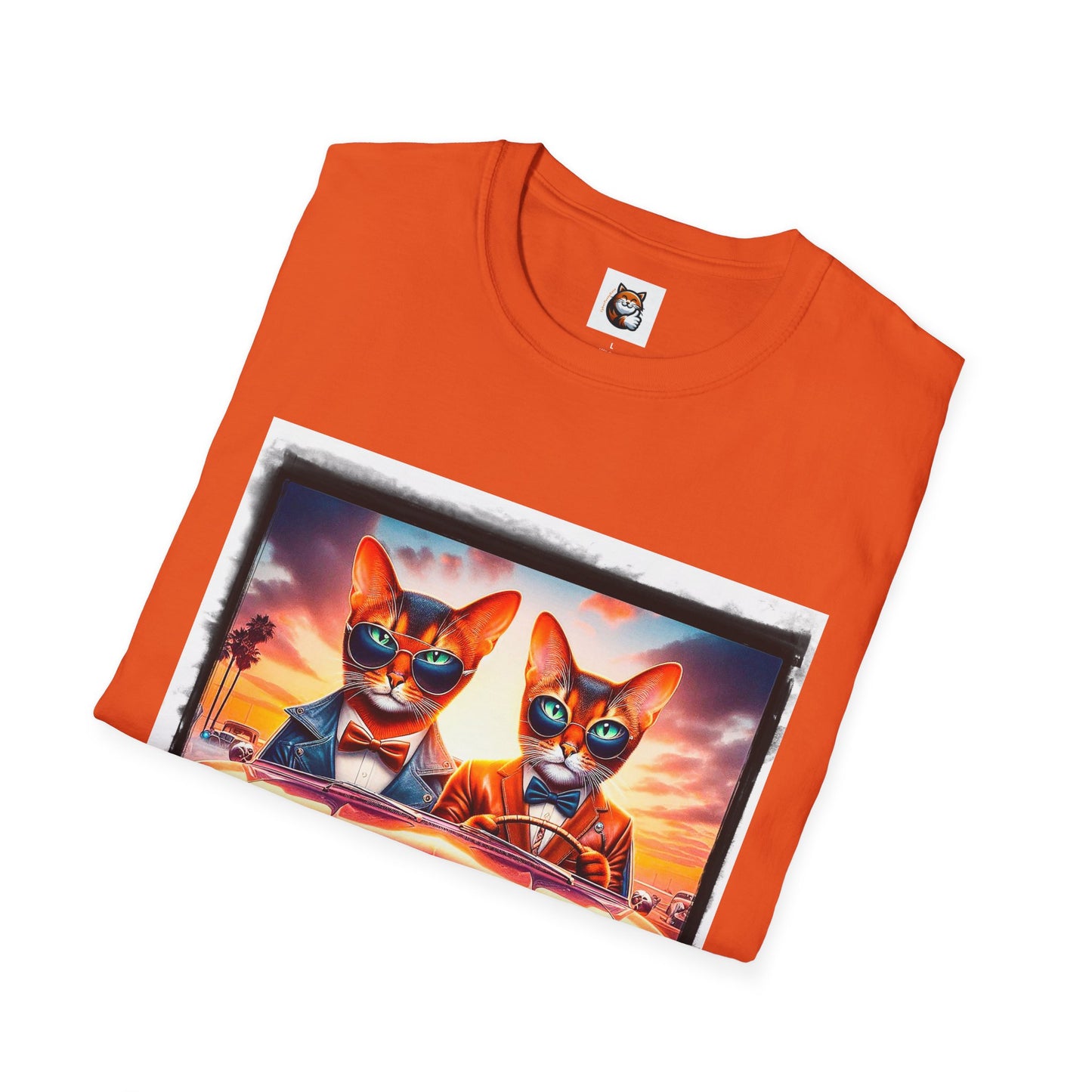 Wacky car driving Unisex Softstyle T-Shirt