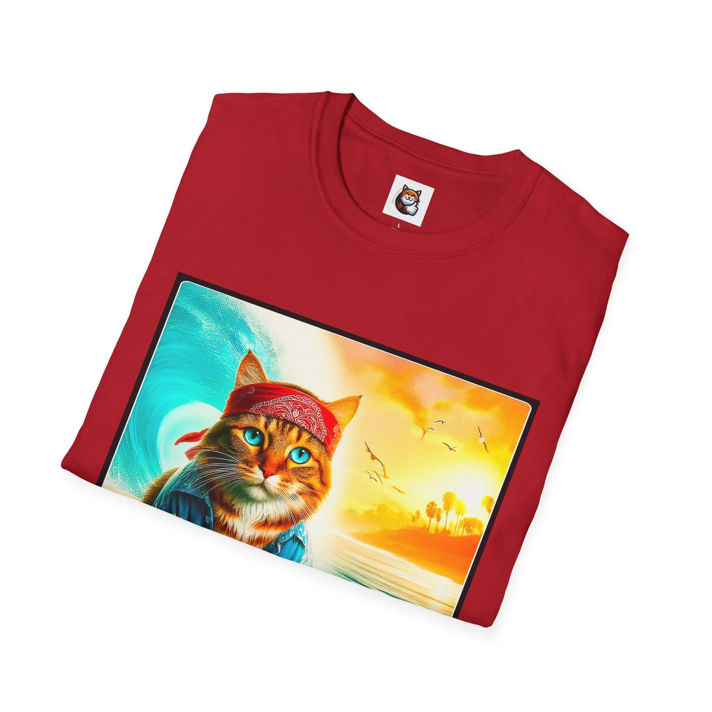 Domestic Cat Unisex Softstyle T-Shirt
