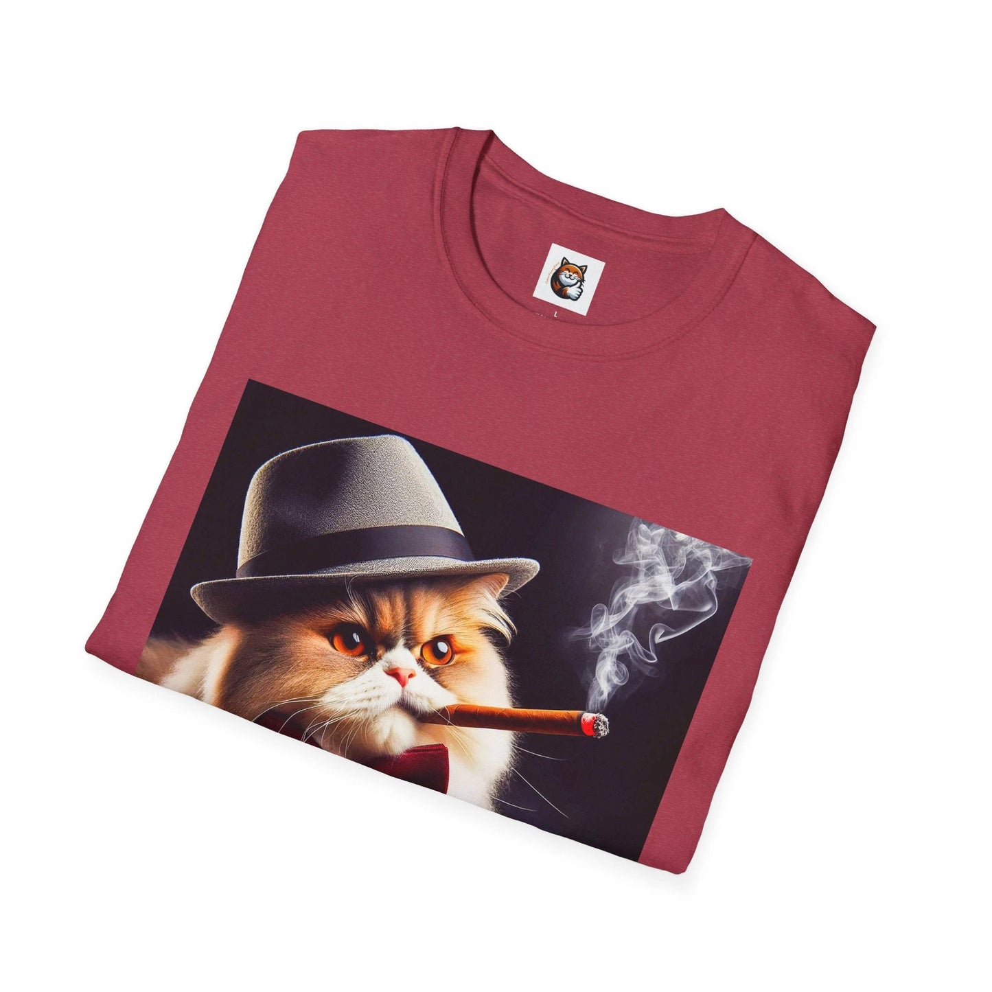 Persian Cat Unisex Softstyle T-Shirt by Printify