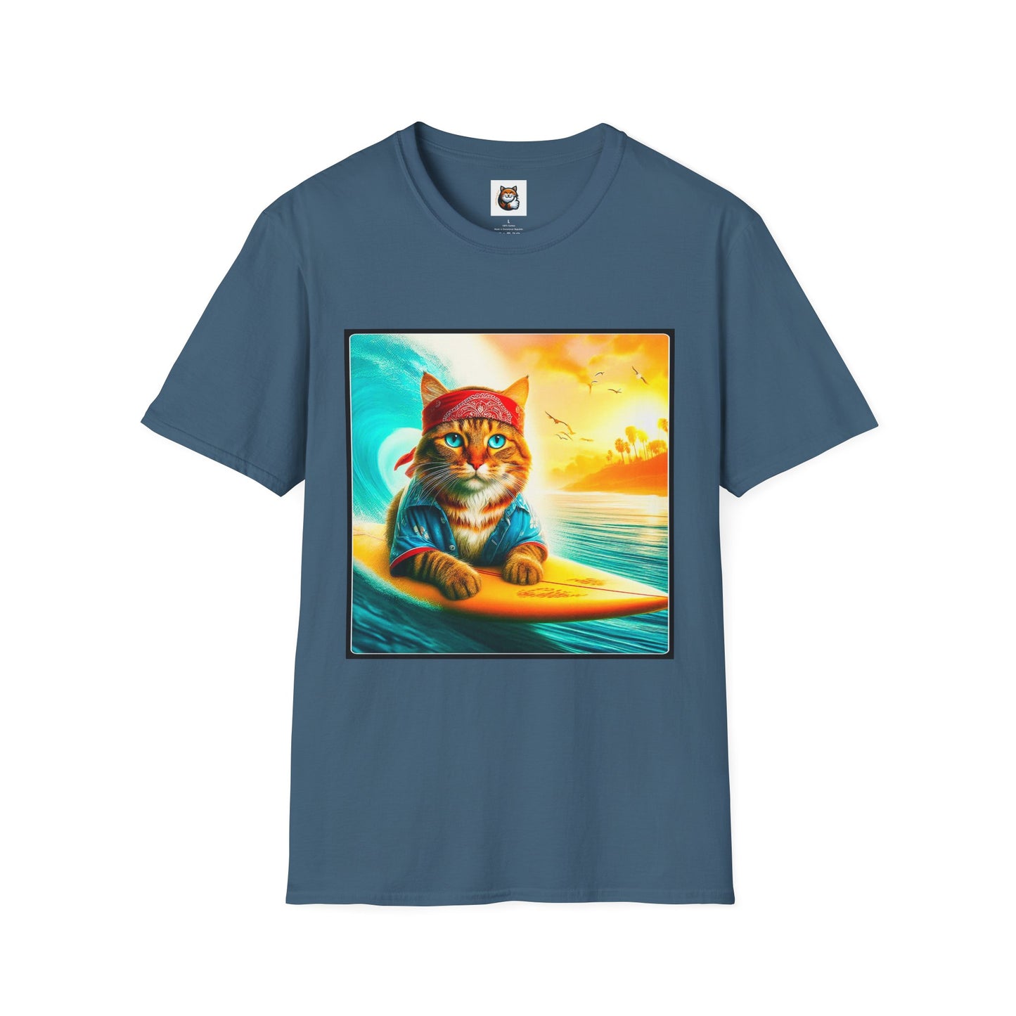 Domestic Cat Unisex Softstyle T-Shirt