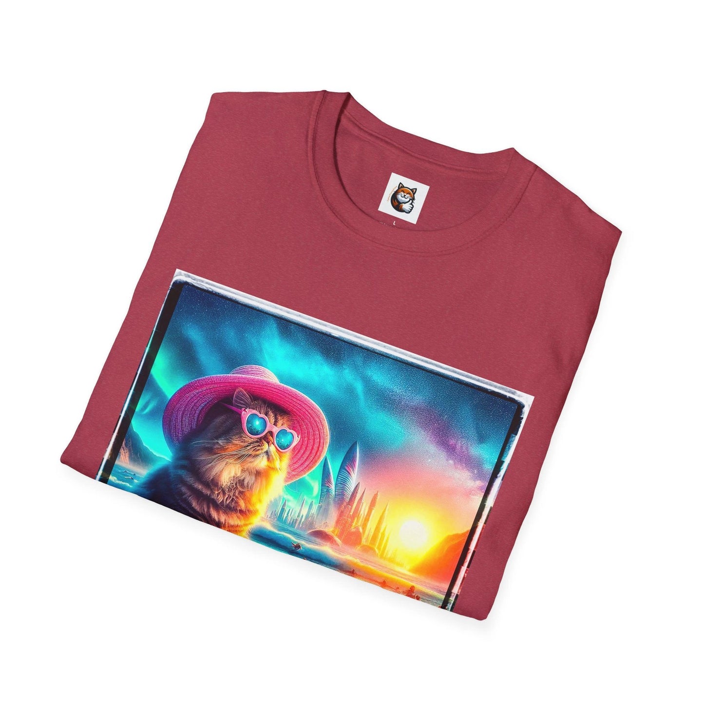 Persian Cat Unisex Softstyle T-Shirt by Printify