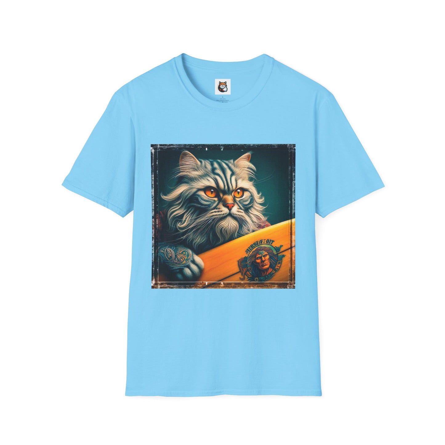 Persian Cat Unisex Softstyle T-Shirt
