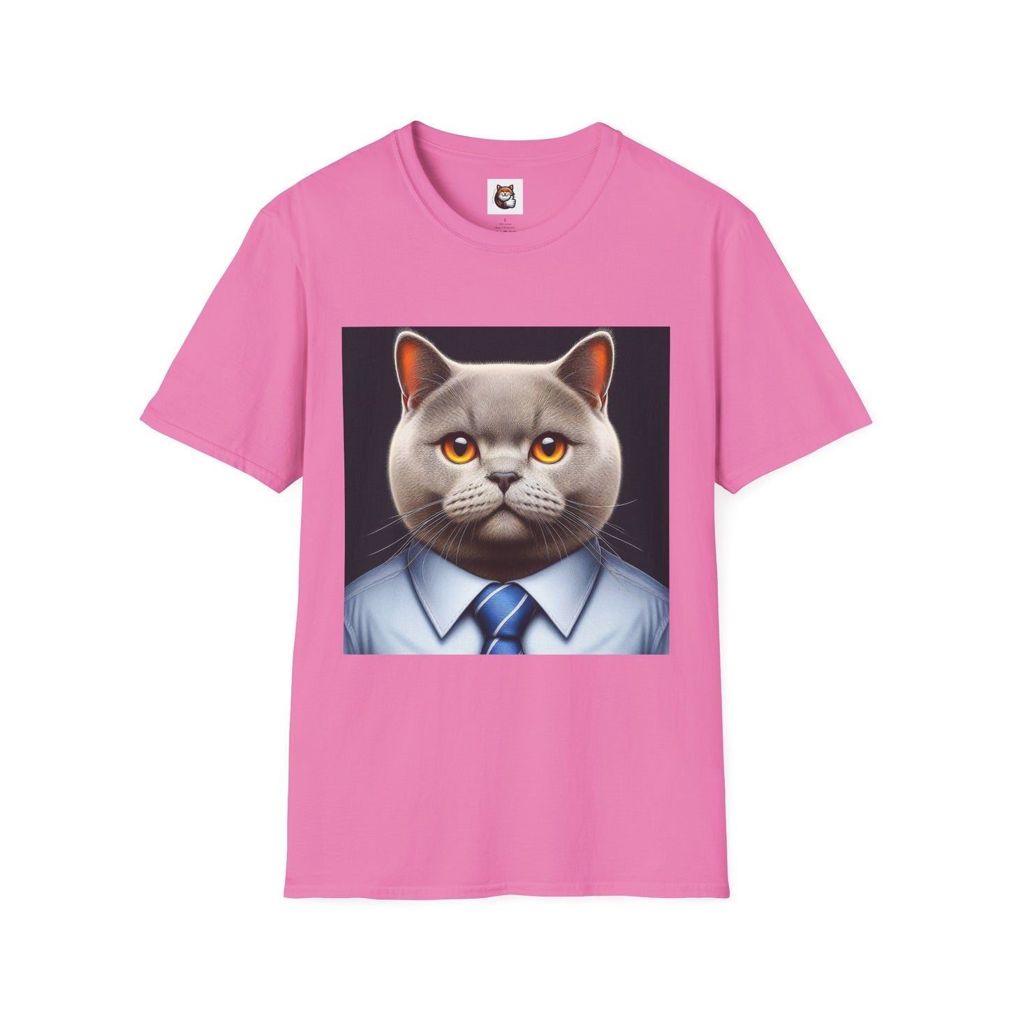 British Shorthair Unisex Softstyle T-Shirt