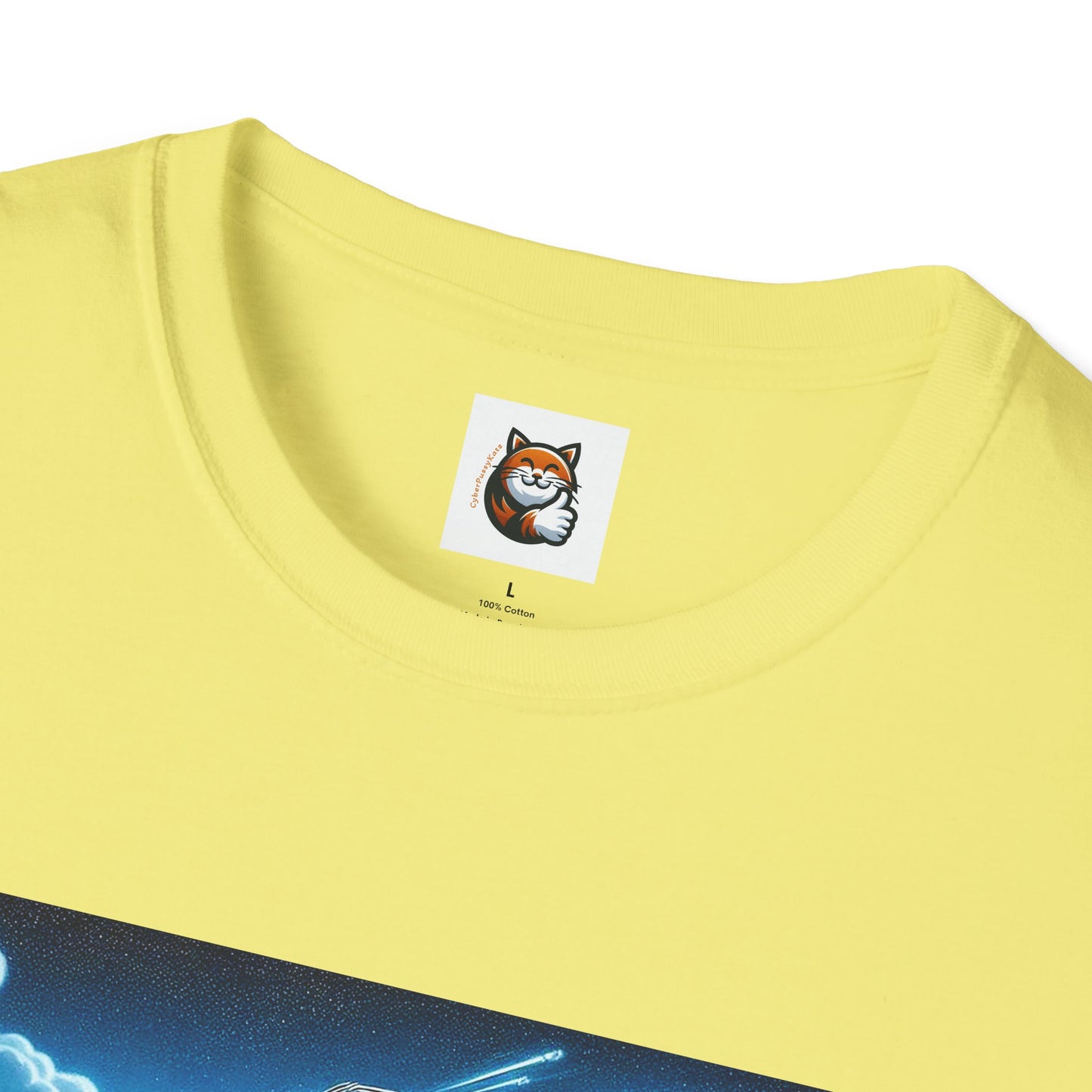 Russian Blue Cat pretty night T-Shirt