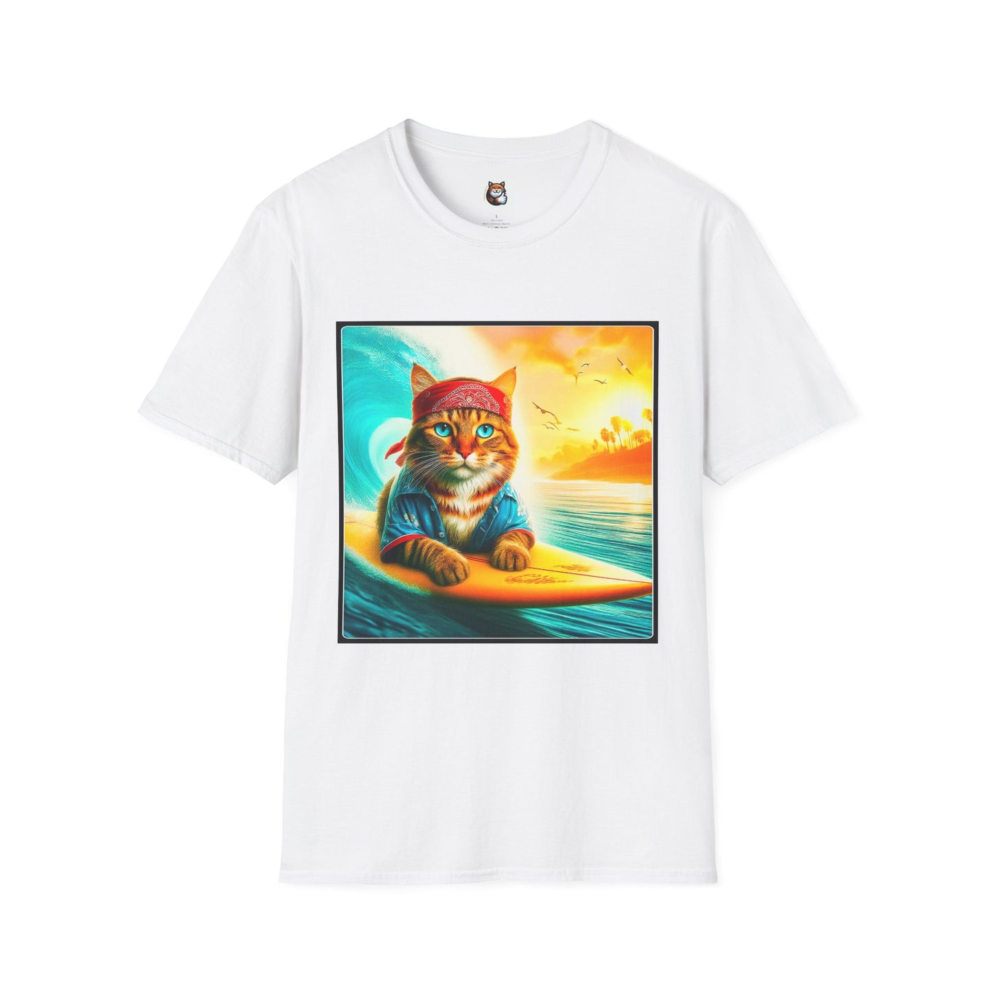 Domestic Cat Unisex Softstyle T-Shirt