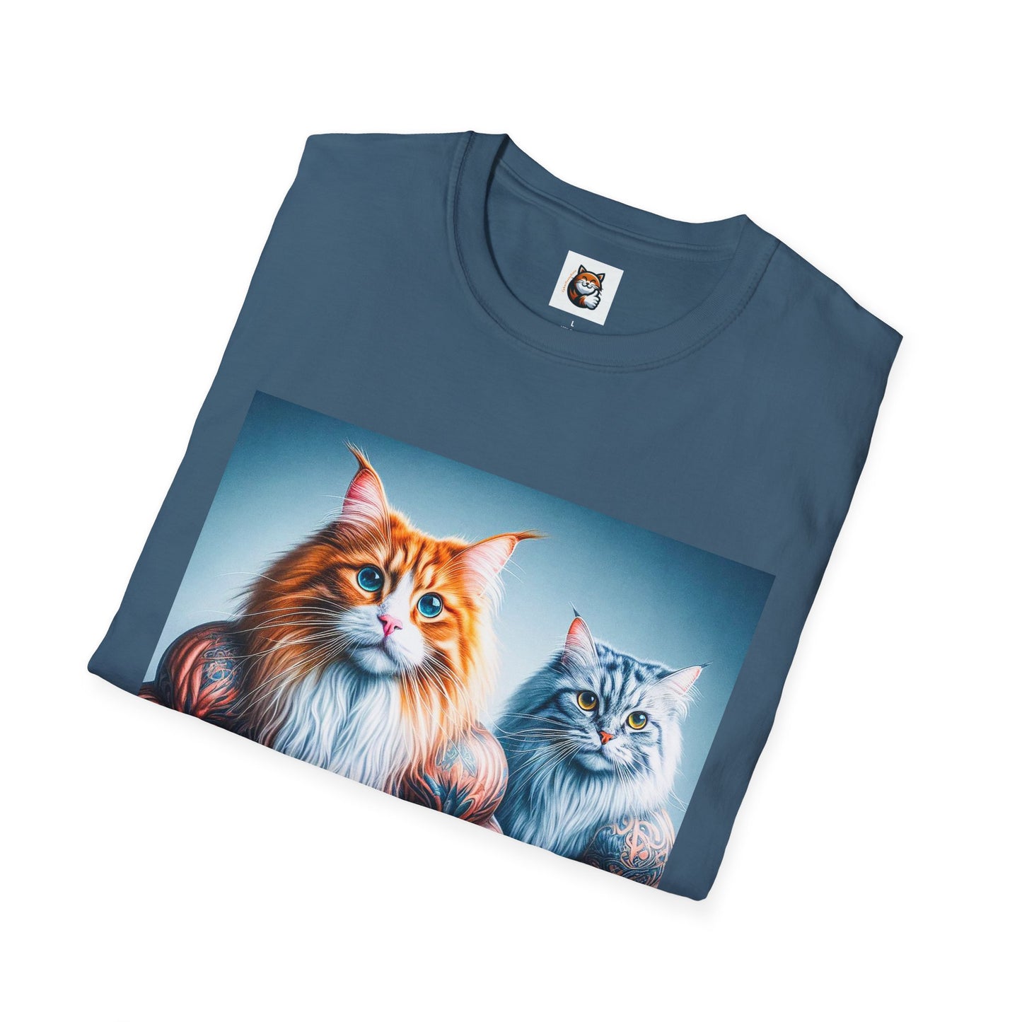 Norwegian Forest Cat Unisex Softstyle T-Shirt