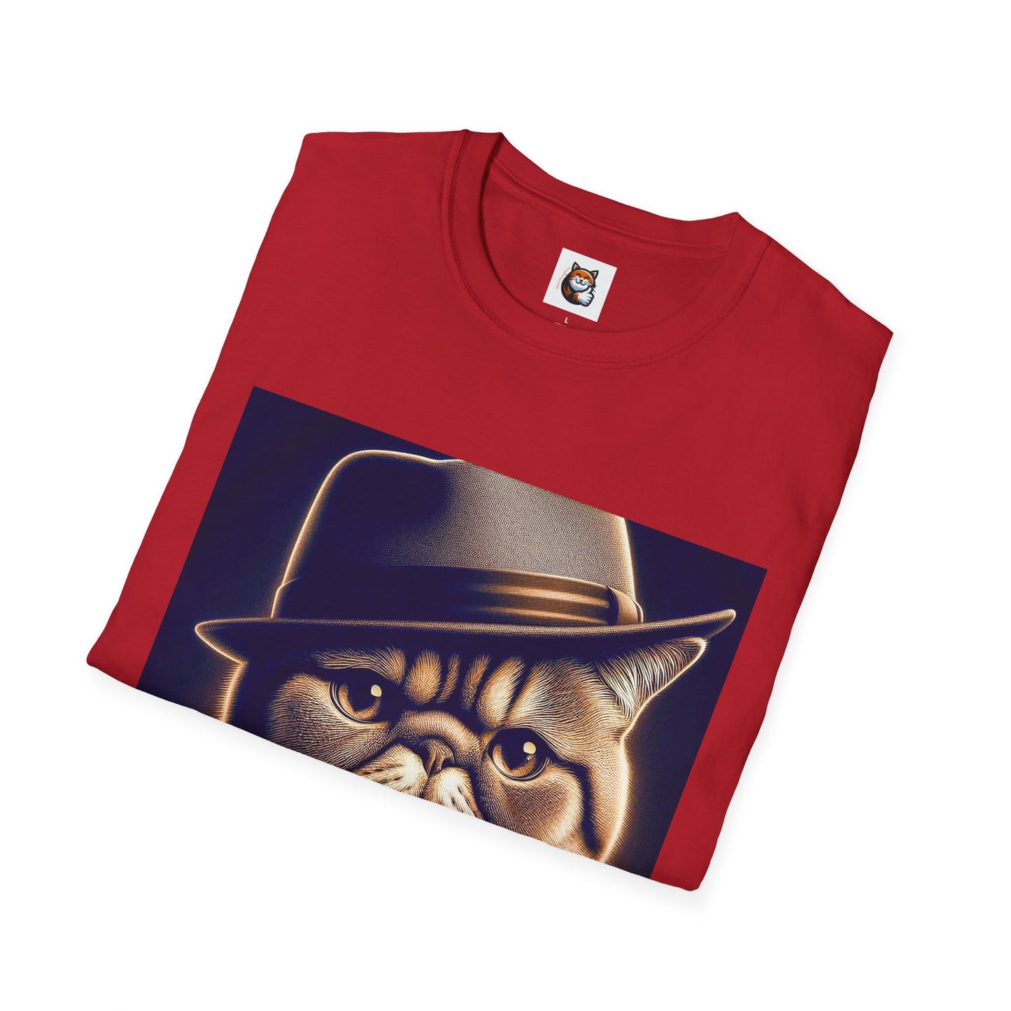 Exotic Shorthair Cat Unisex Softstyle T-Shirt