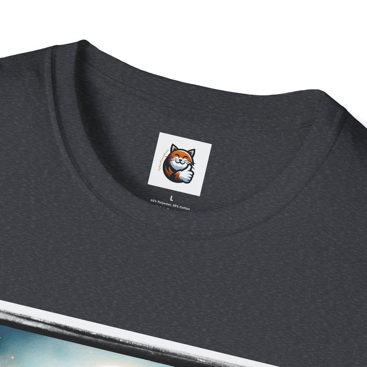 Devon Rex wings Unisex Softstyle T-Shirt