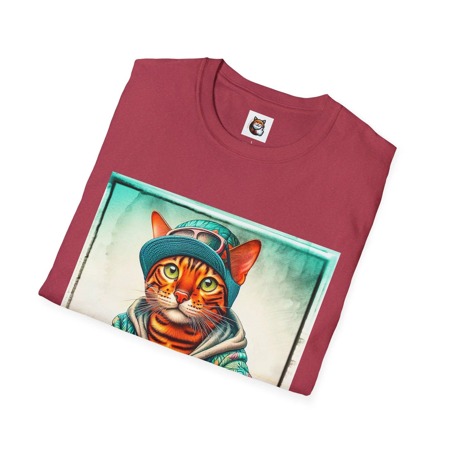 Bengal Print T-Shirt by Printify