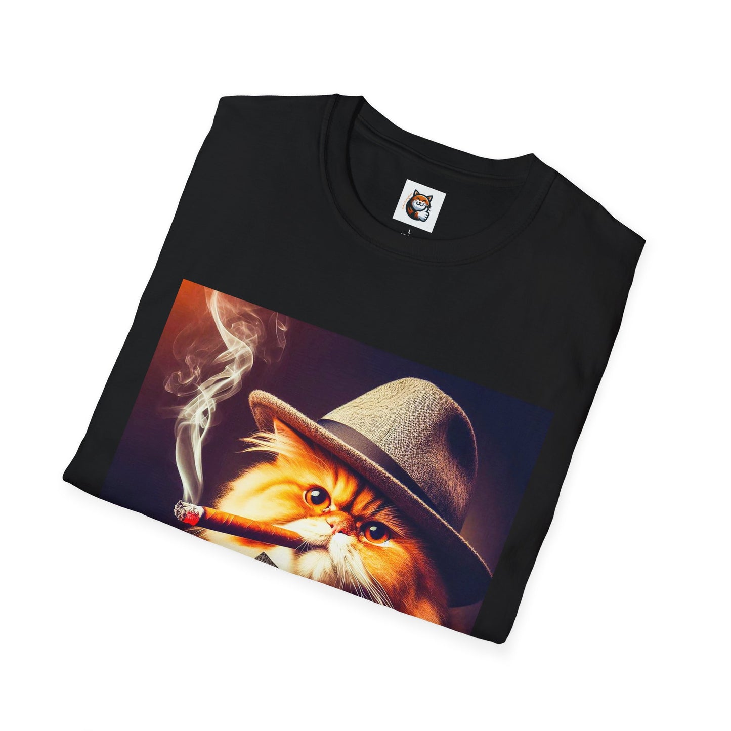 Persian Cat Unisex Softstyle T-Shirt