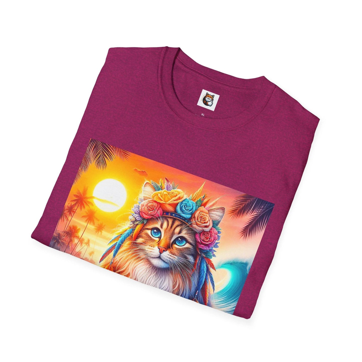 Siberian Cat flower girl shirt by Printify