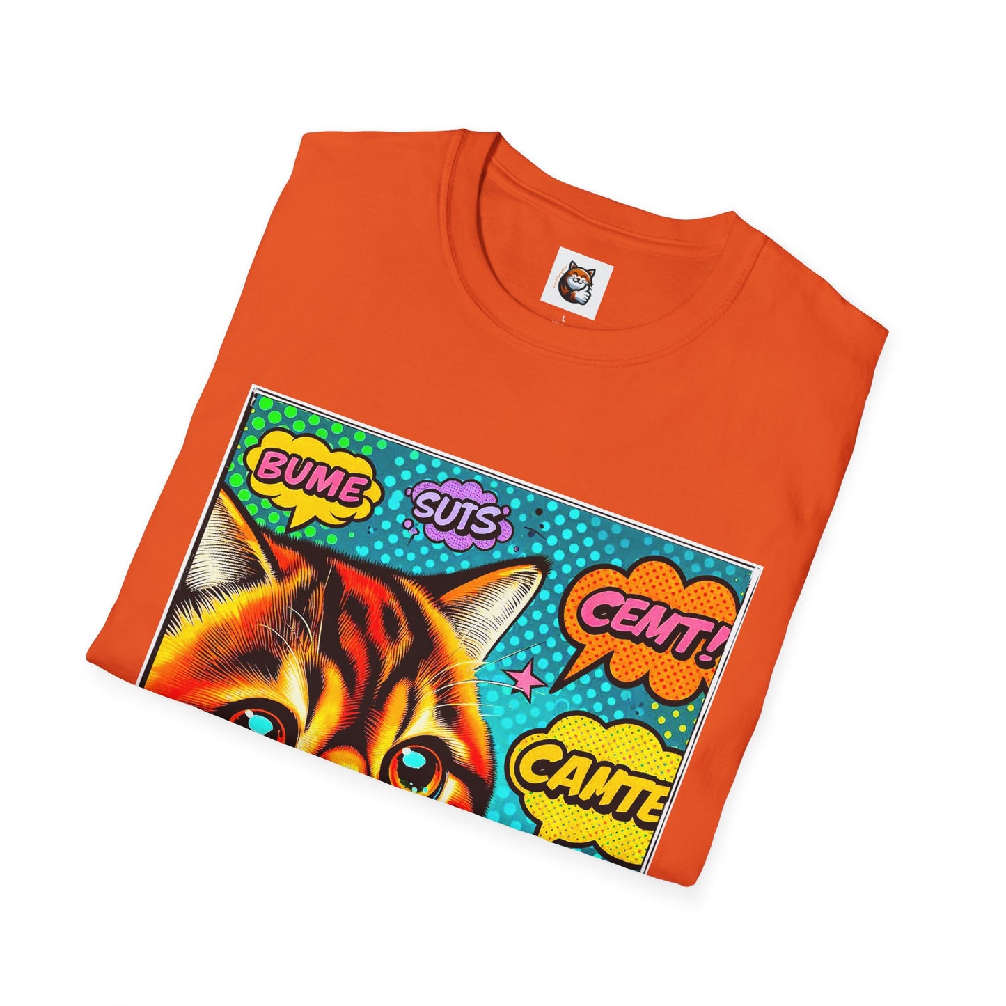 Exotic Shorthair Cat Unisex Softstyle T-Shirt