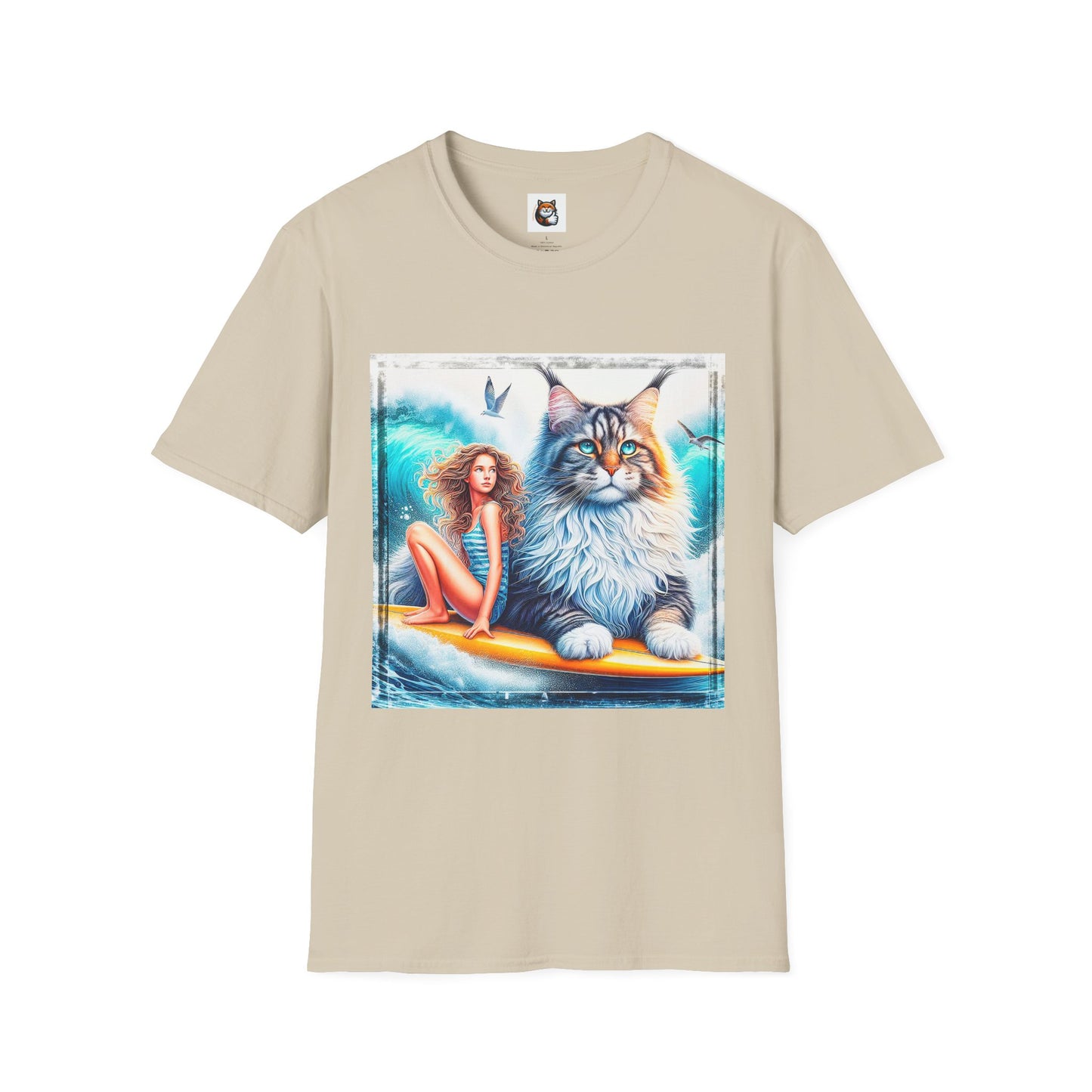 Maine Coon Unisex Softstyle T-Shirt