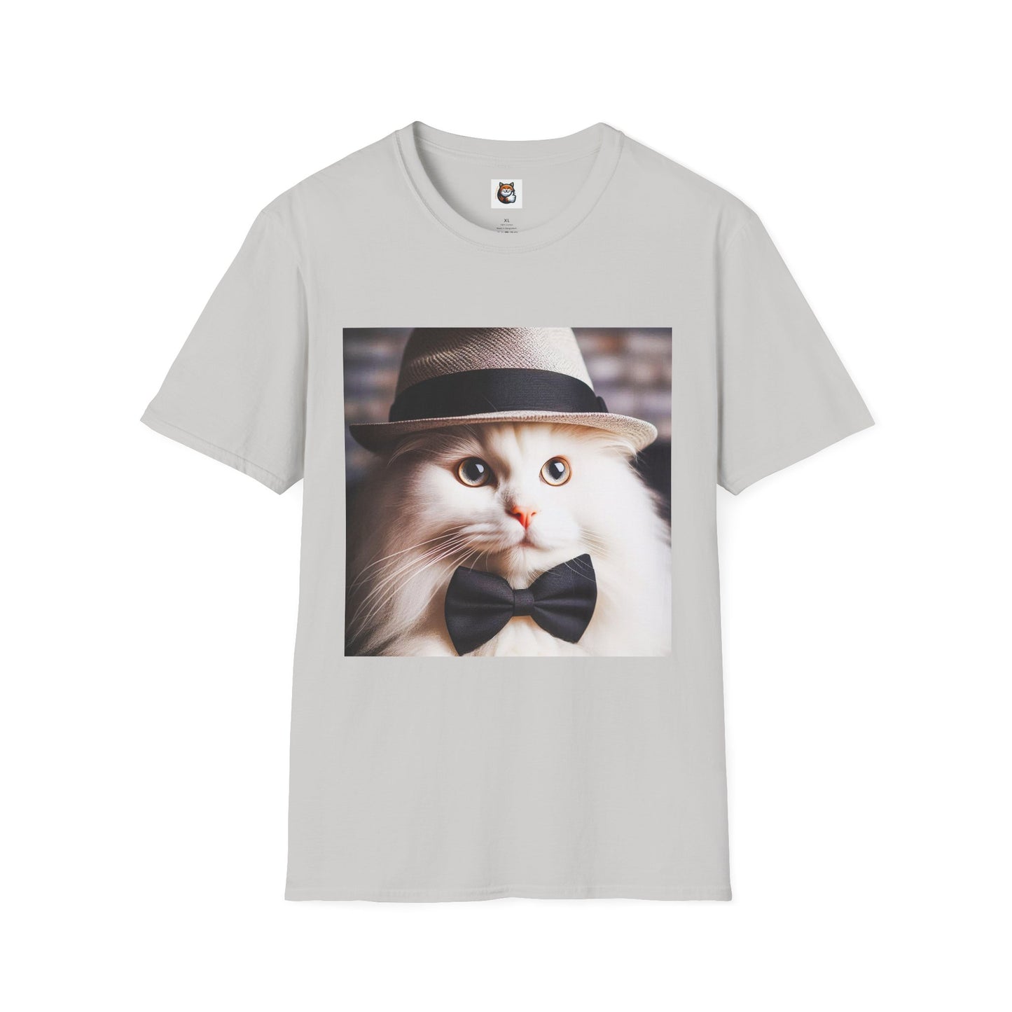 Siberian Cat black bow tie