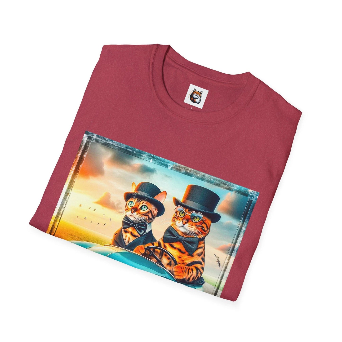 Wacky Bengal Unisex Softstyle T-Shirt by Printify