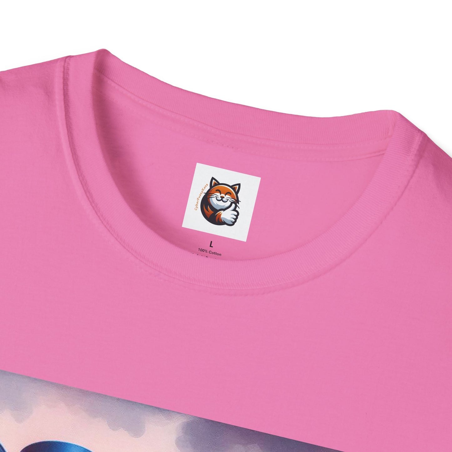 Russian Blue Cat tiny car T-Shirt