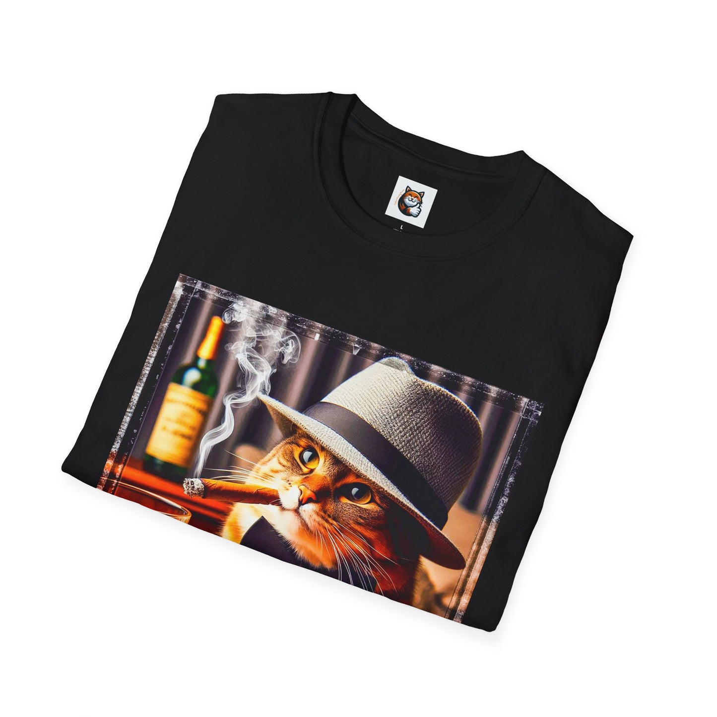 Domestic Cat Unisex Softstyle T-Shirt