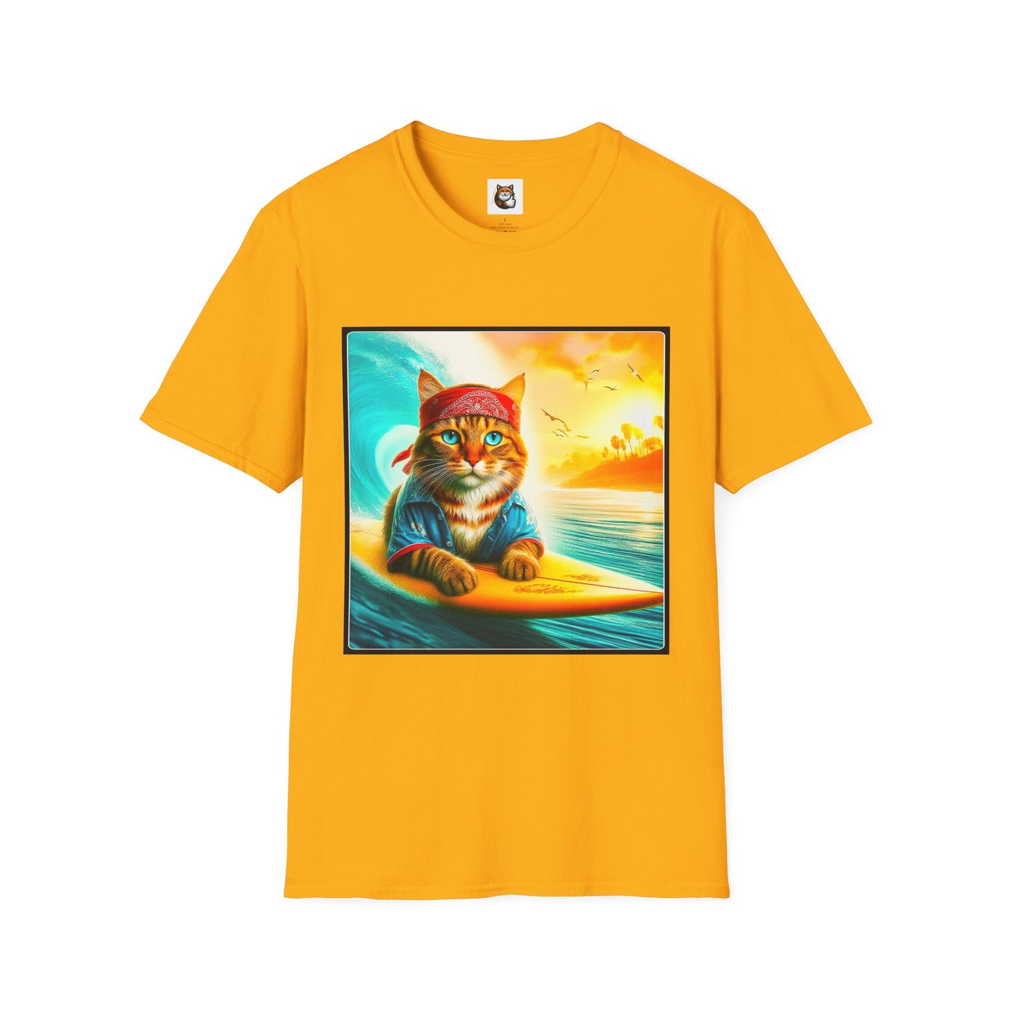 Domestic Cat Unisex Softstyle T-Shirt