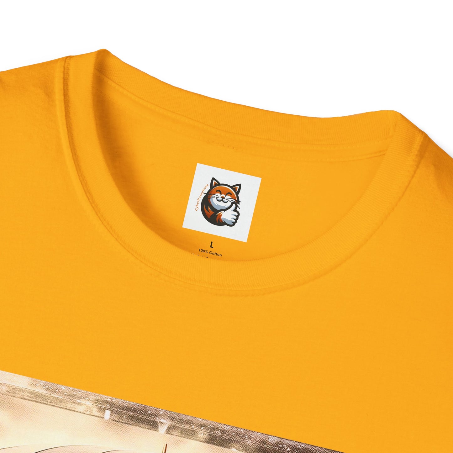 Wacky Cornish Rex Cat couple driving T-Shirt