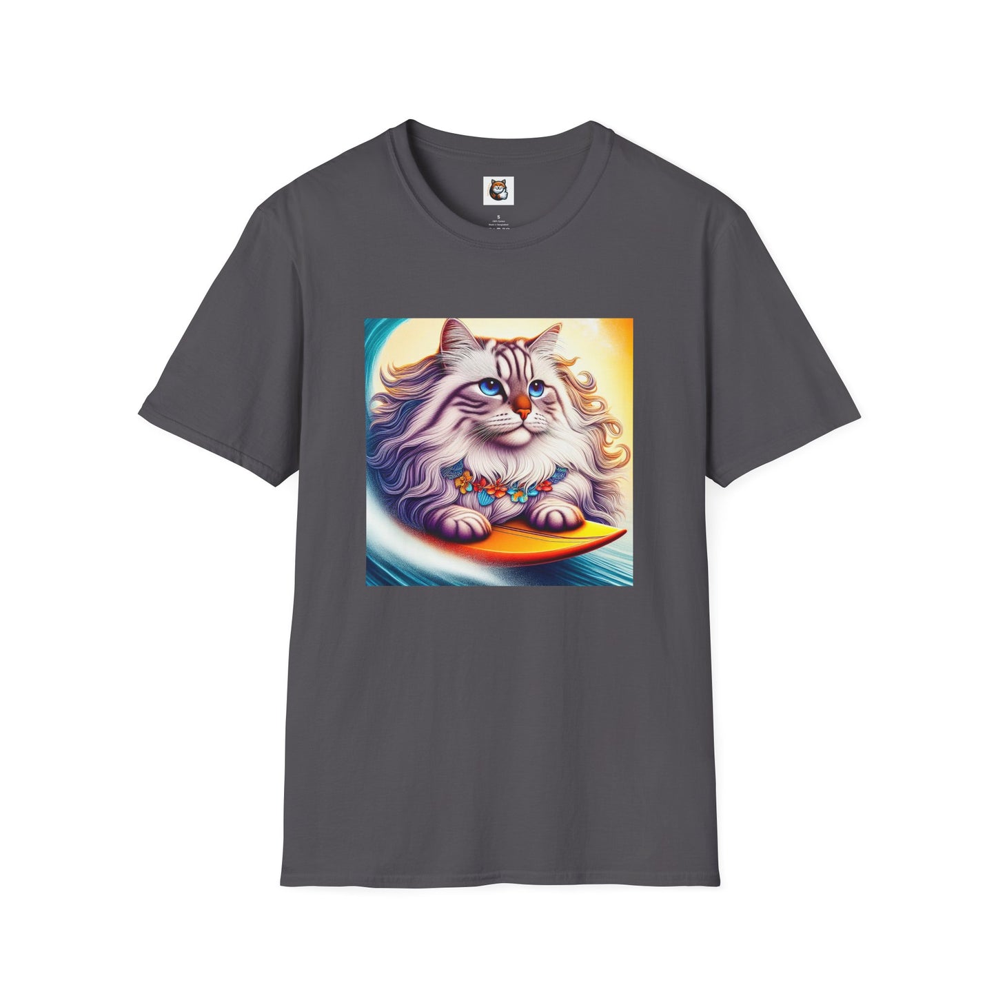 Siberian Cat surfing beauty