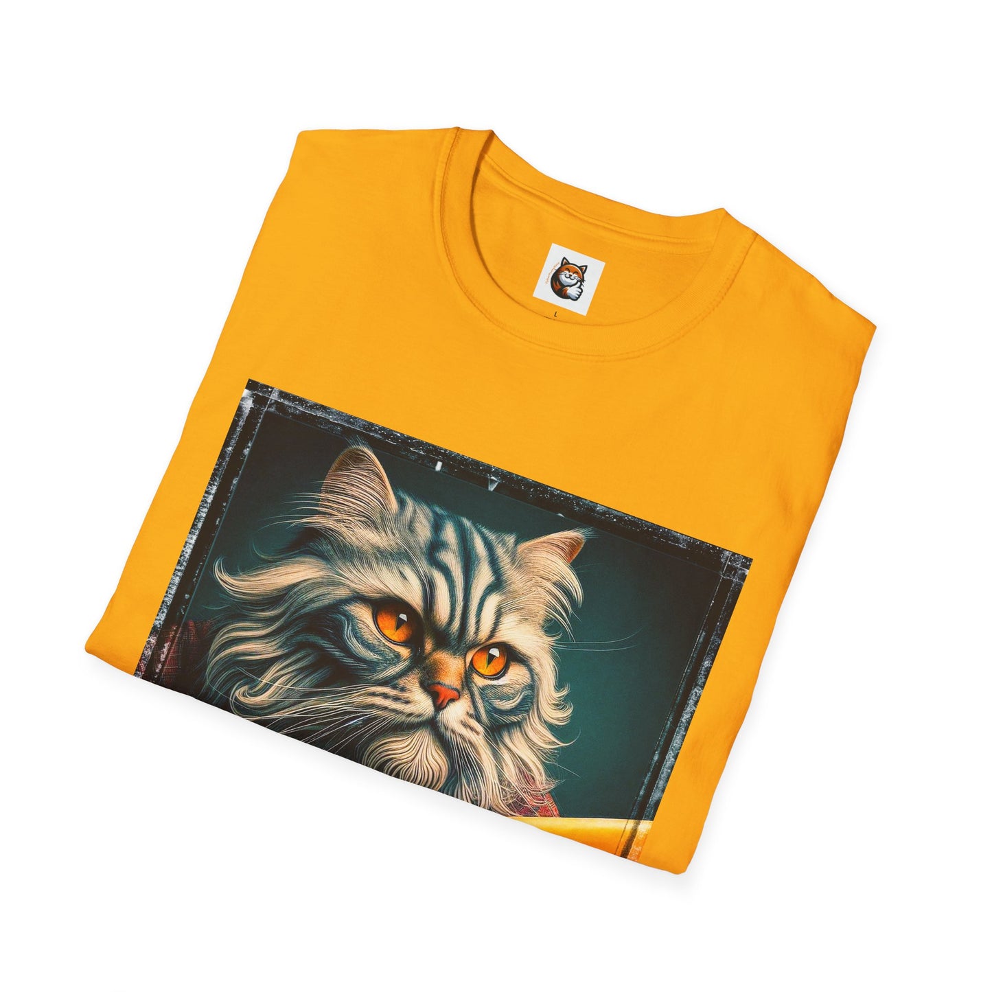 Persian Cat Unisex Softstyle T-Shirt
