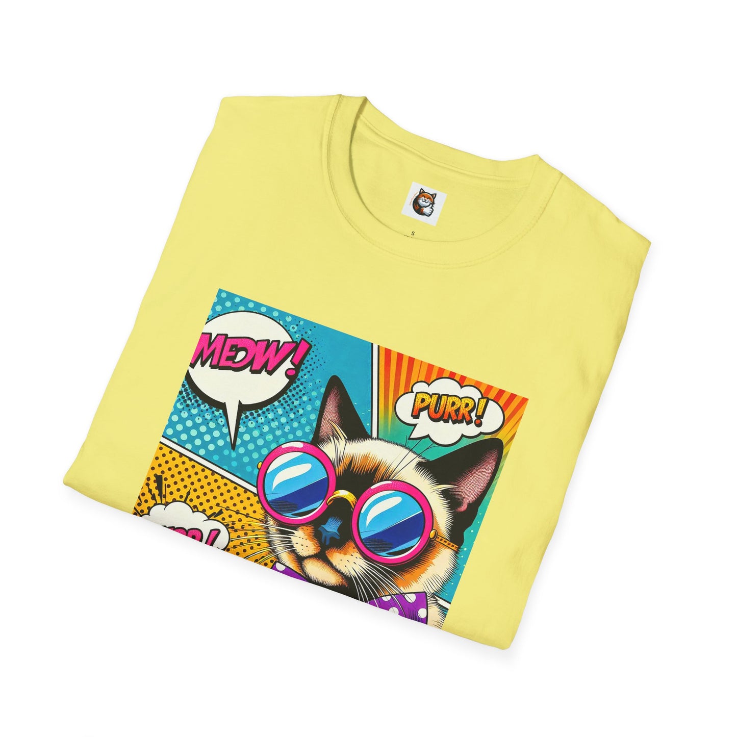 Siamese Cat comic book cutie