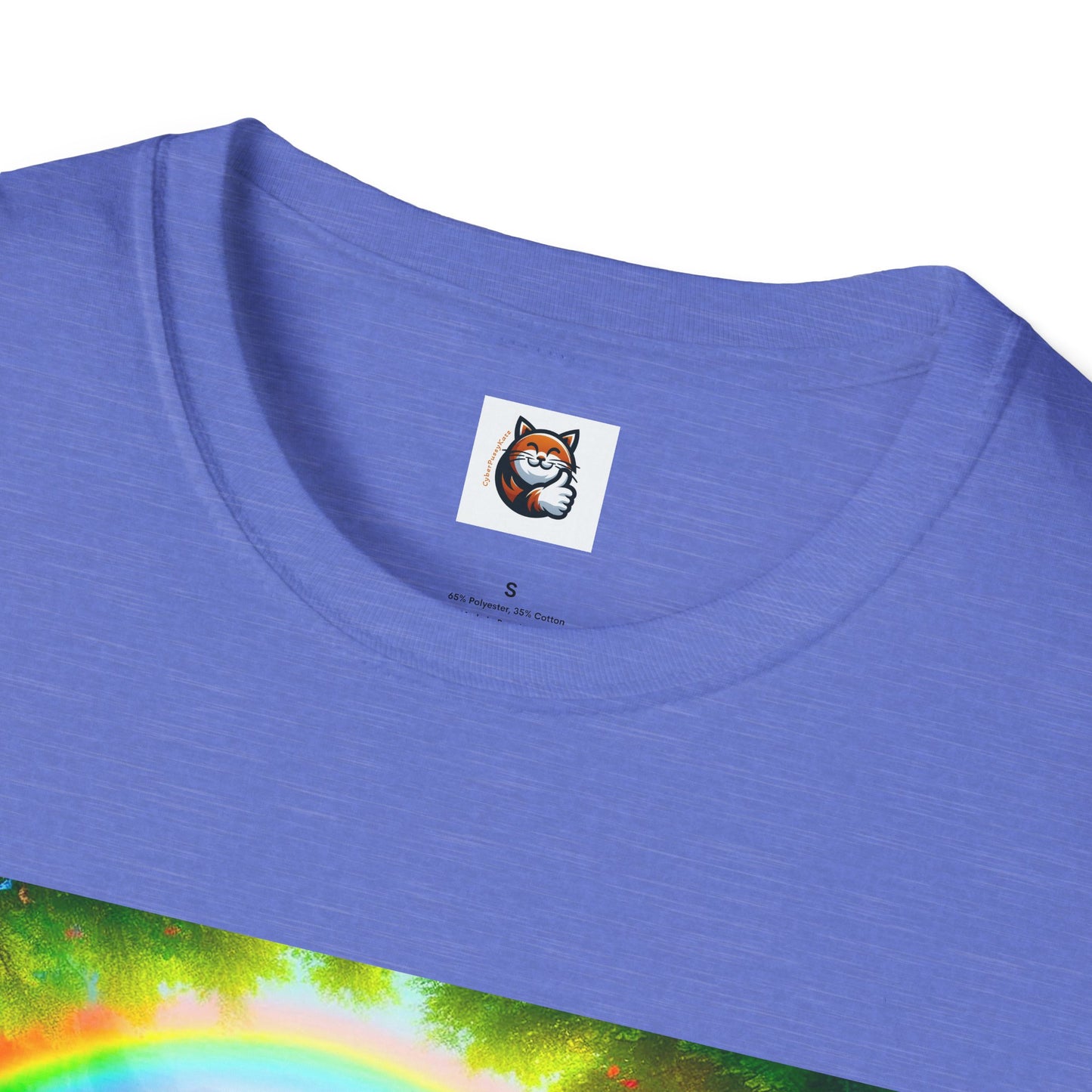 Siberian Cat pretty garden shirt