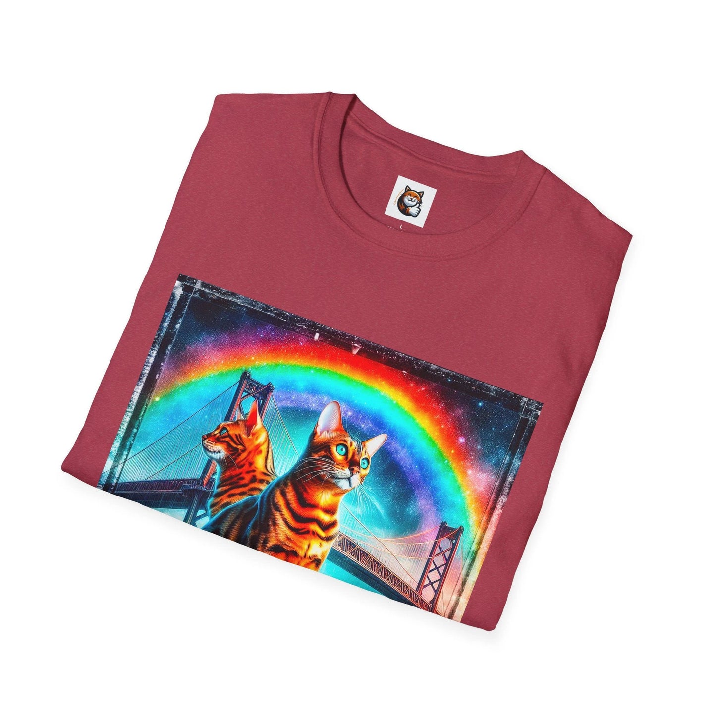 Bengal Print T-Shirt by Printify