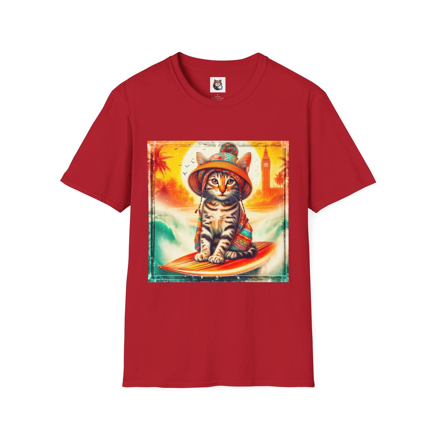 Domestic Cat Unisex Softstyle T-Shirt