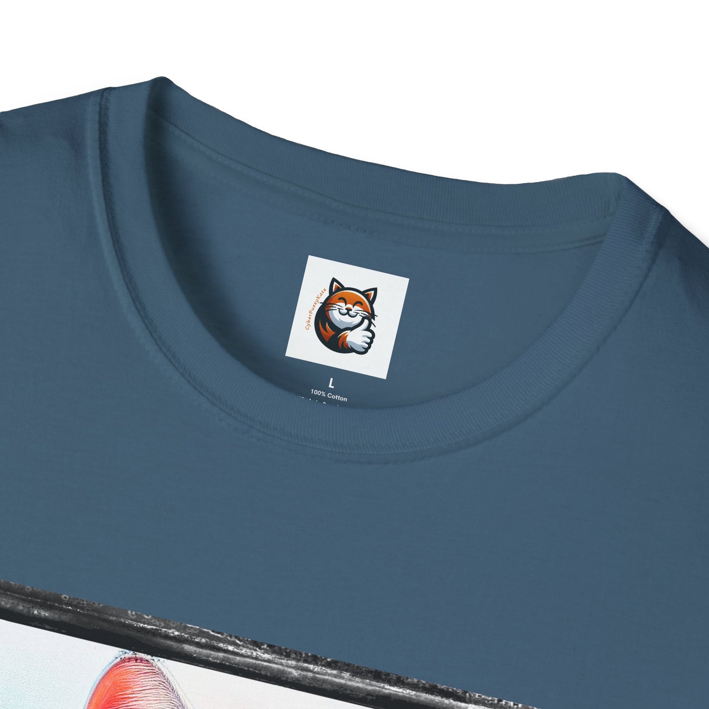 American Shorthair americsn flag Softstyle T-Shirt