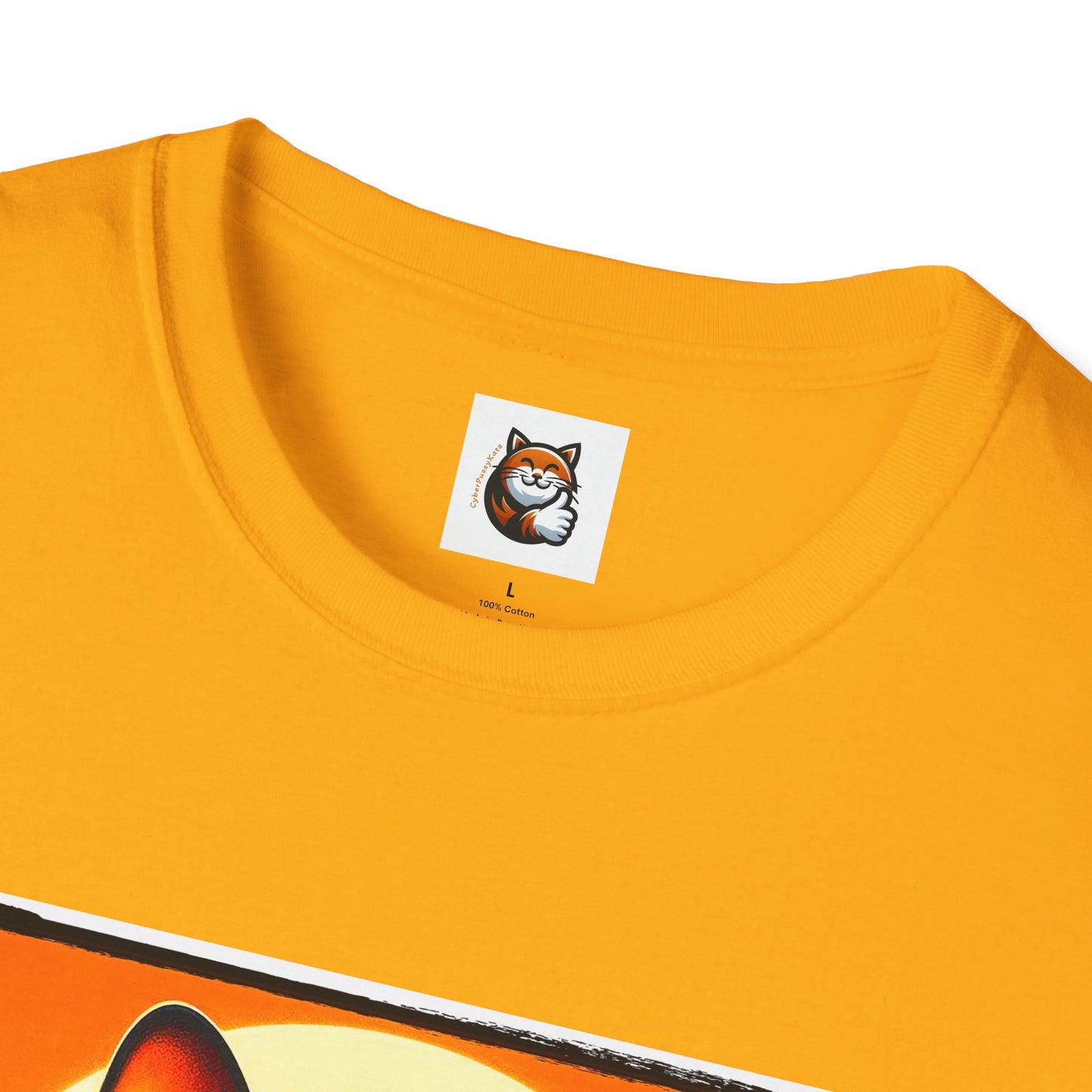 Cornish Rex Cat crashing waves T-Shirt