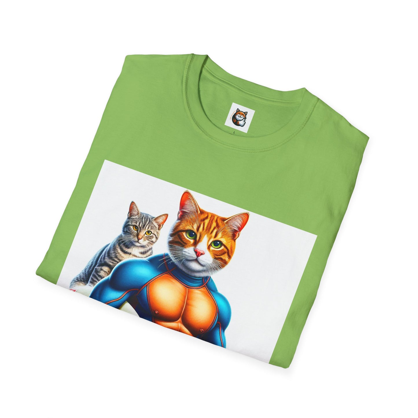 Domestic Cat Unisex Surfer T-Shirt