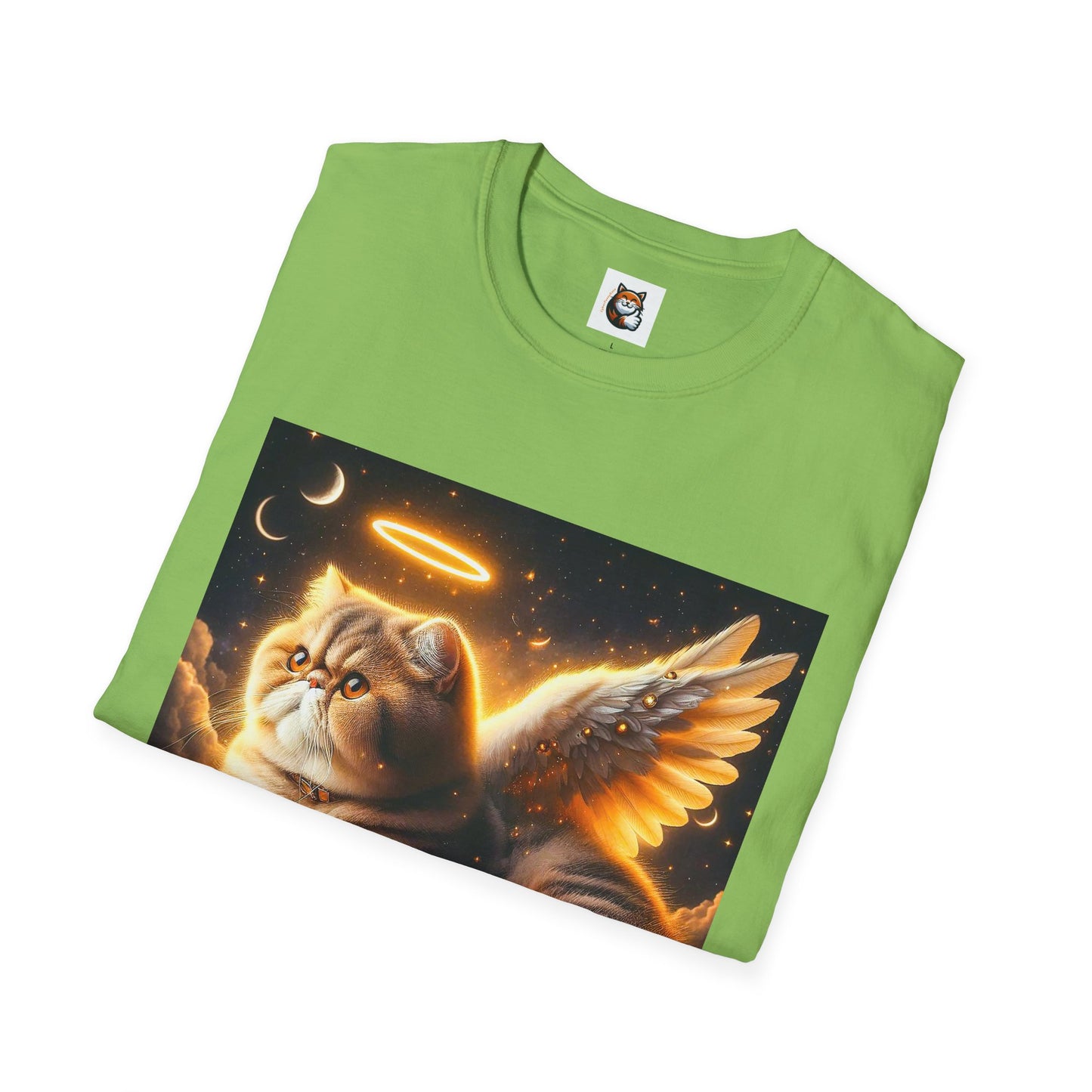Exotic Shorthair Cat Unisex Softstyle T-Shirt