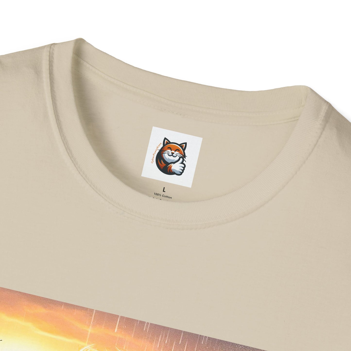 Selkirk Rex Cat T-Shirt -handsome surfer