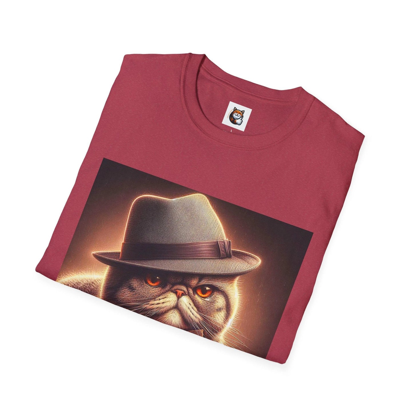 Exotic Shorthair Cat Unisex Softstyle T-Shirt by Printify