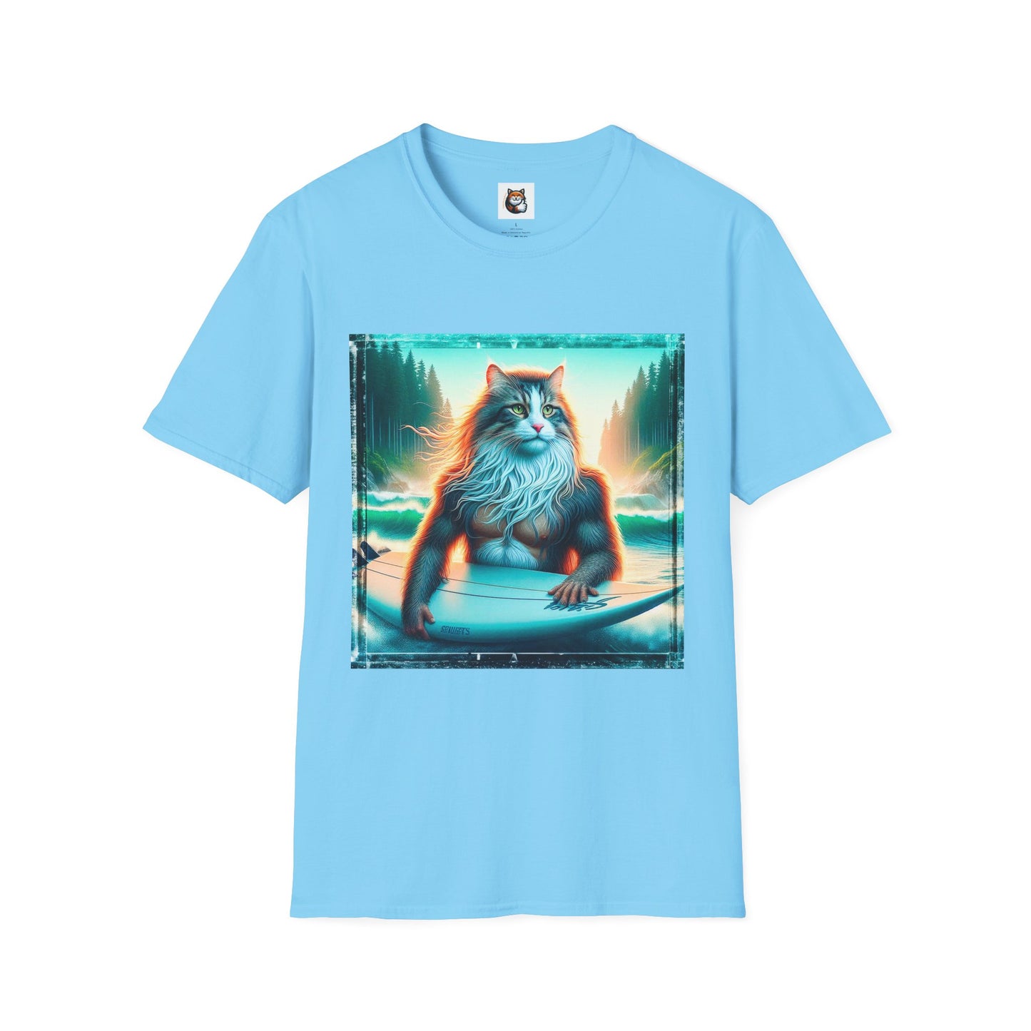 Norwegian Forest Cat Unisex Softstyle T-Shirt