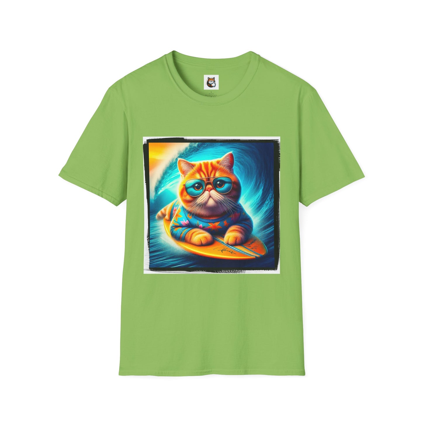 Exotic Shorthair Cat Unisex Softstyle T-Shirt
