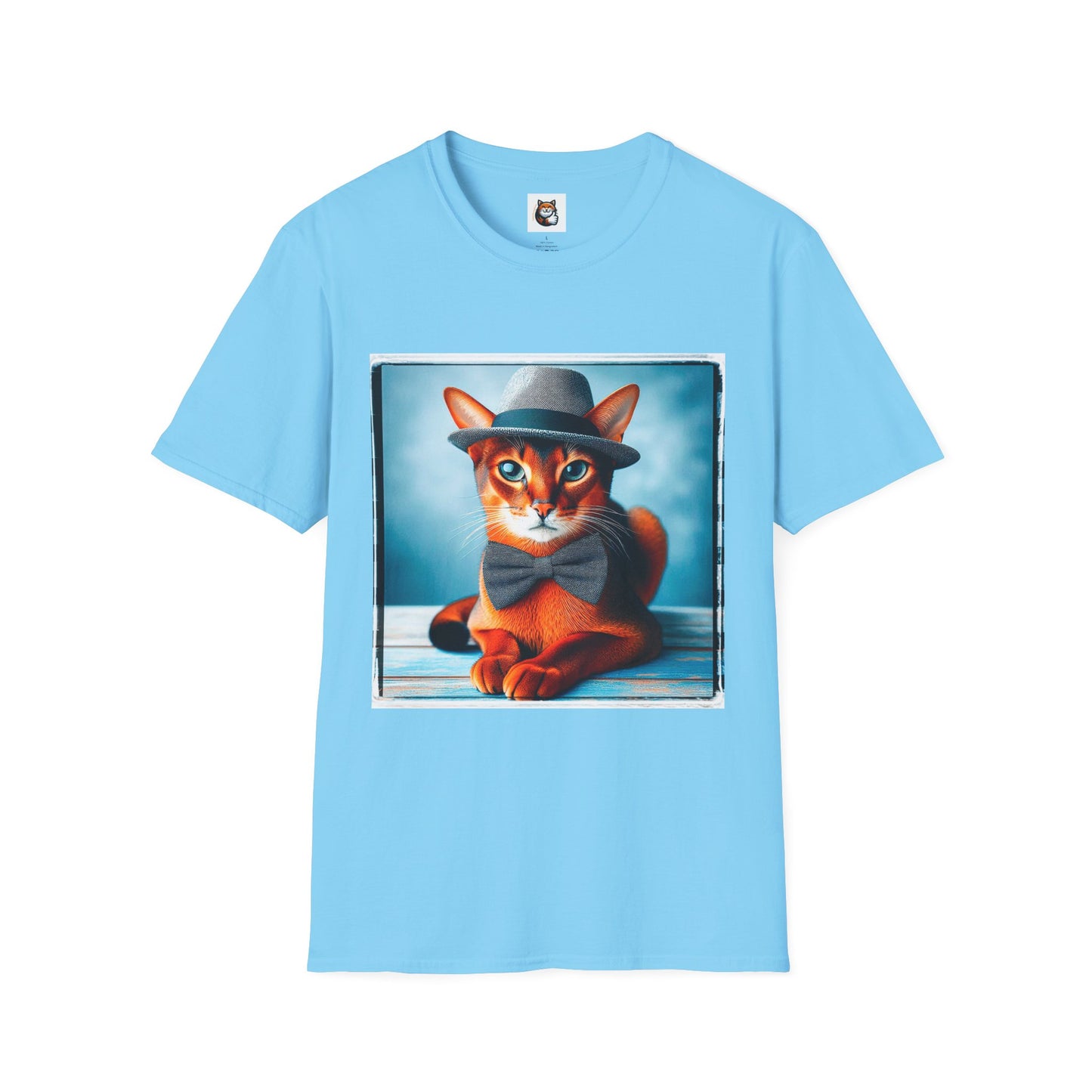 Abyssinian bow tie Softstyle T-Shirt