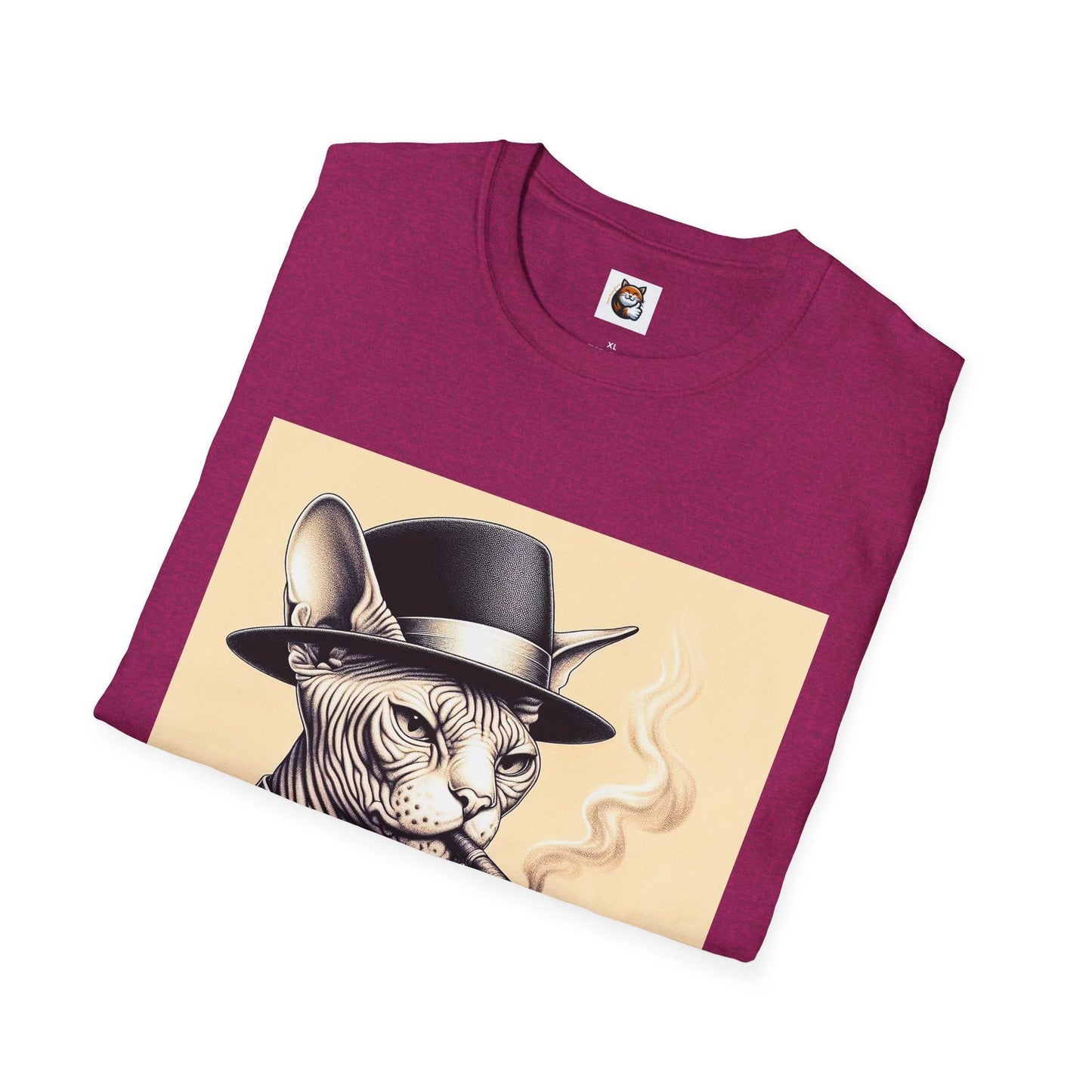 Sphynx Cat bar smoking by Printify
