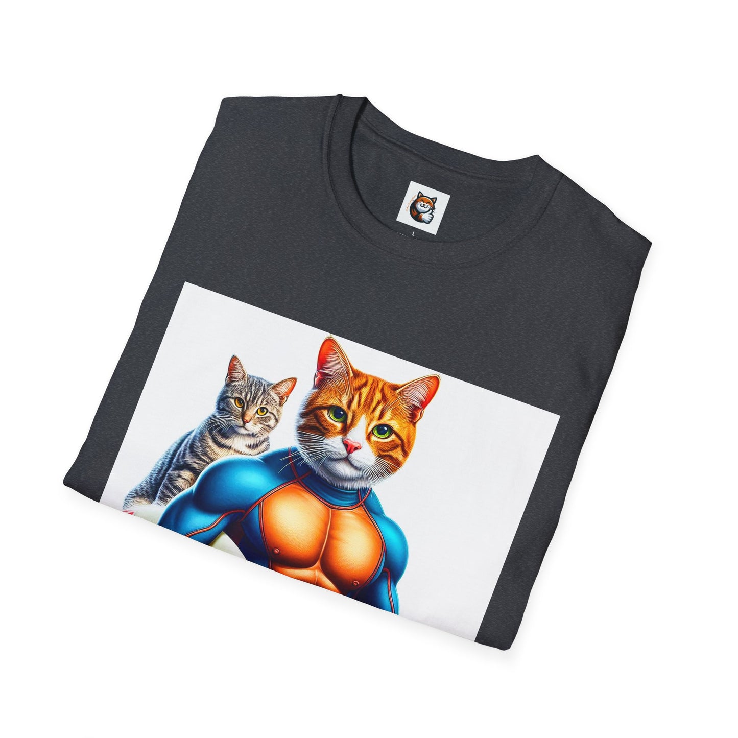 Domestic Cat Unisex Surfer T-Shirt