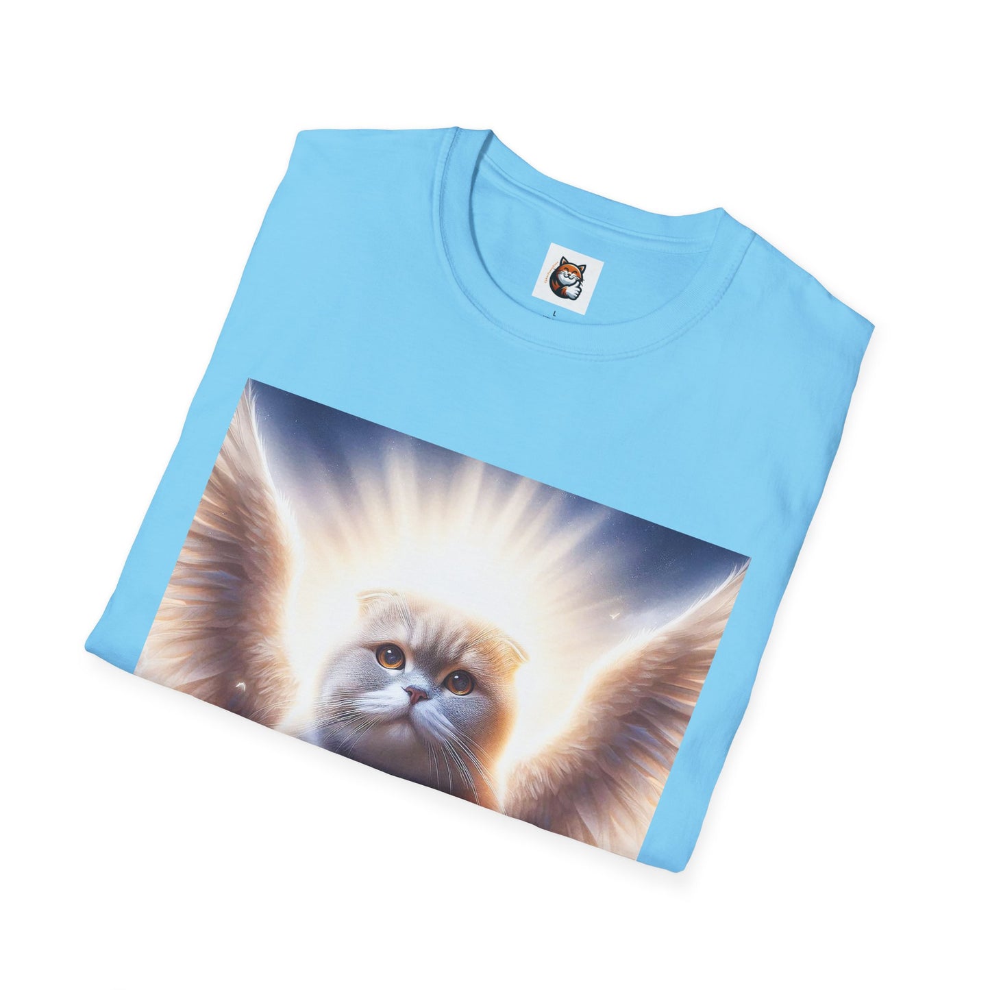 Scottish Fold Cat pretty Angel T-Shirt