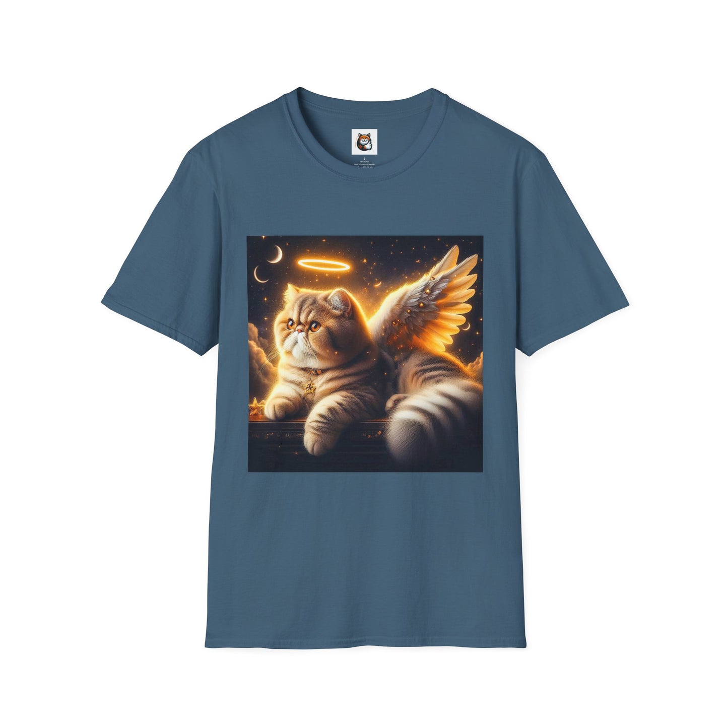 Exotic Shorthair Cat Unisex Softstyle T-Shirt