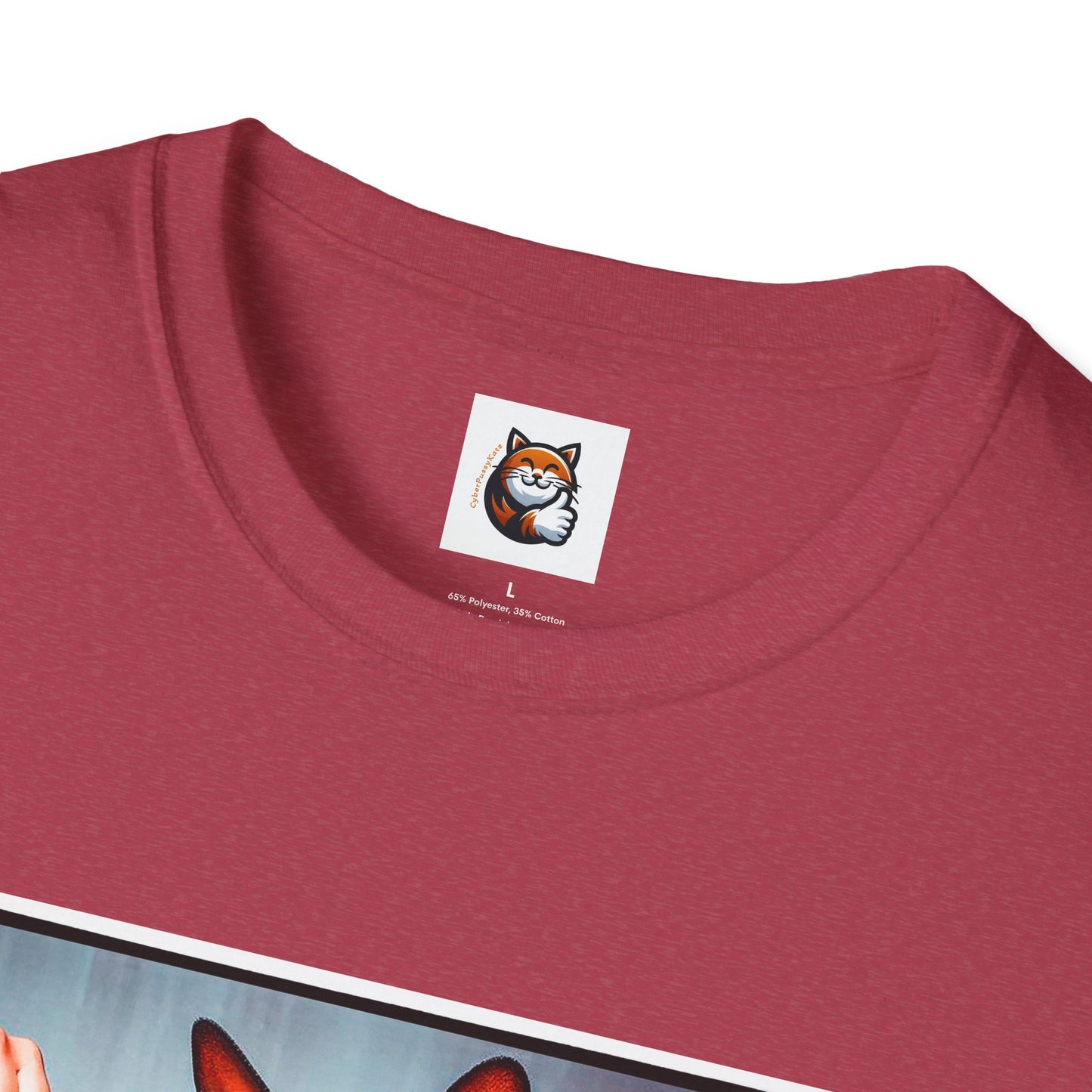 Devon Rex Cat Unisex Softstyle T-Shirt