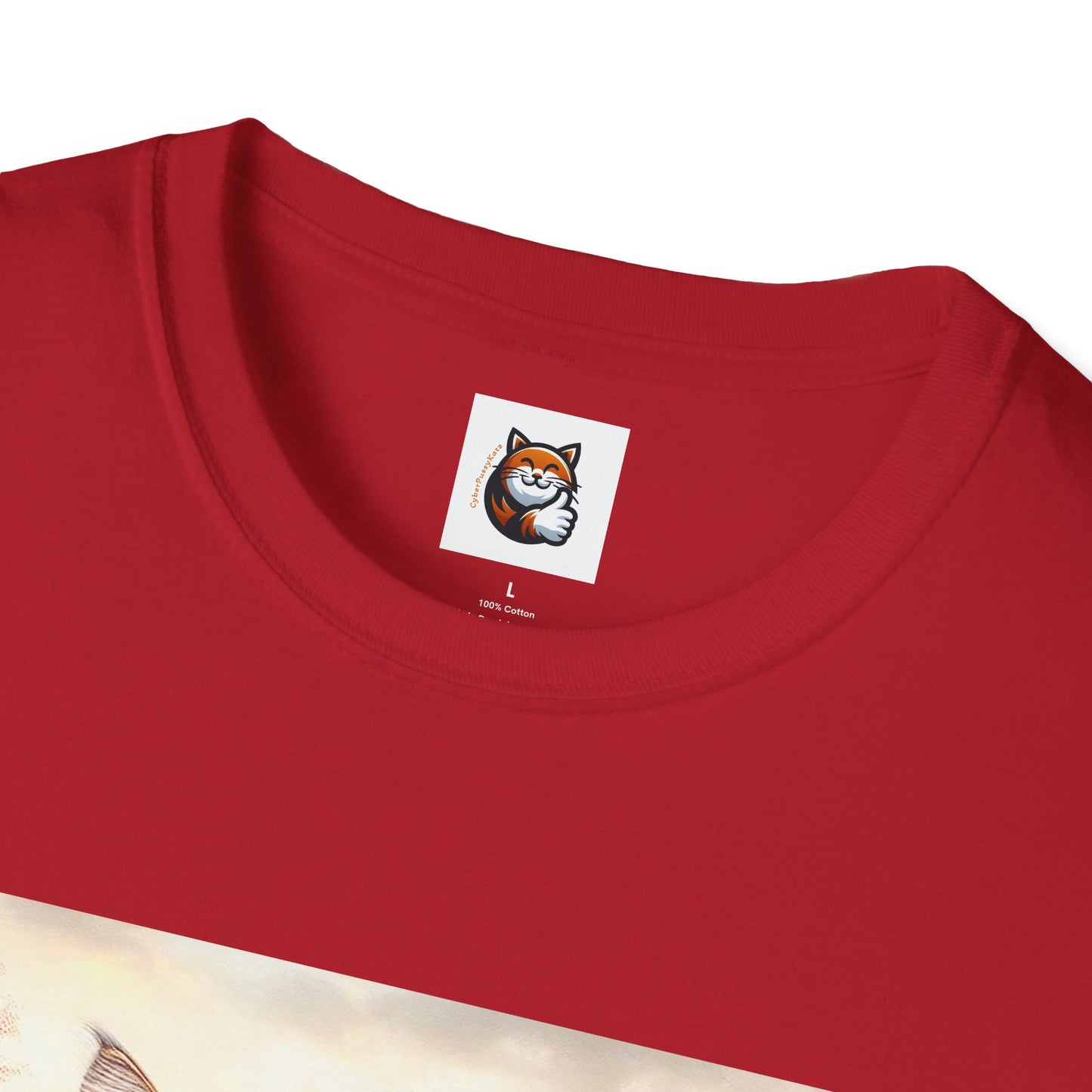 Wacky Norwegian Forest Cat Unisex Softstyle T-Shirt