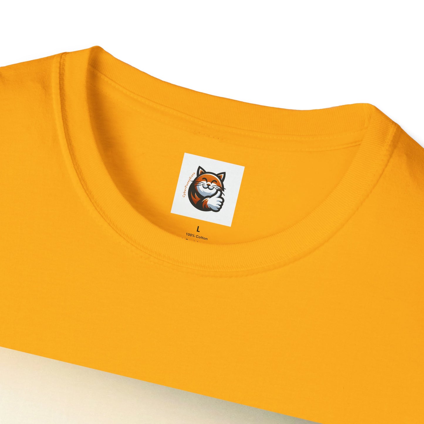 Wacky Persian Cat Unisex Softstyle T-Shirt