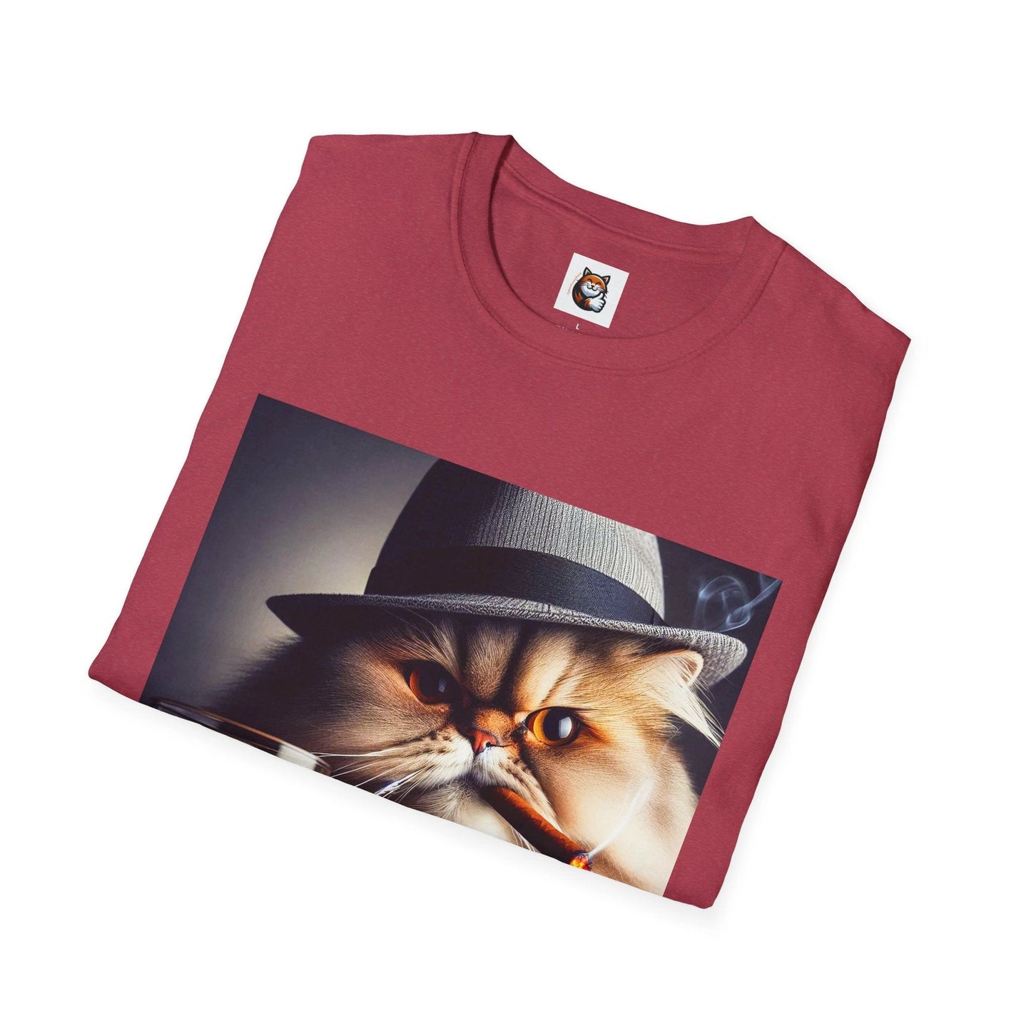 Persian Cat Unisex Softstyle T-Shirt by Printify